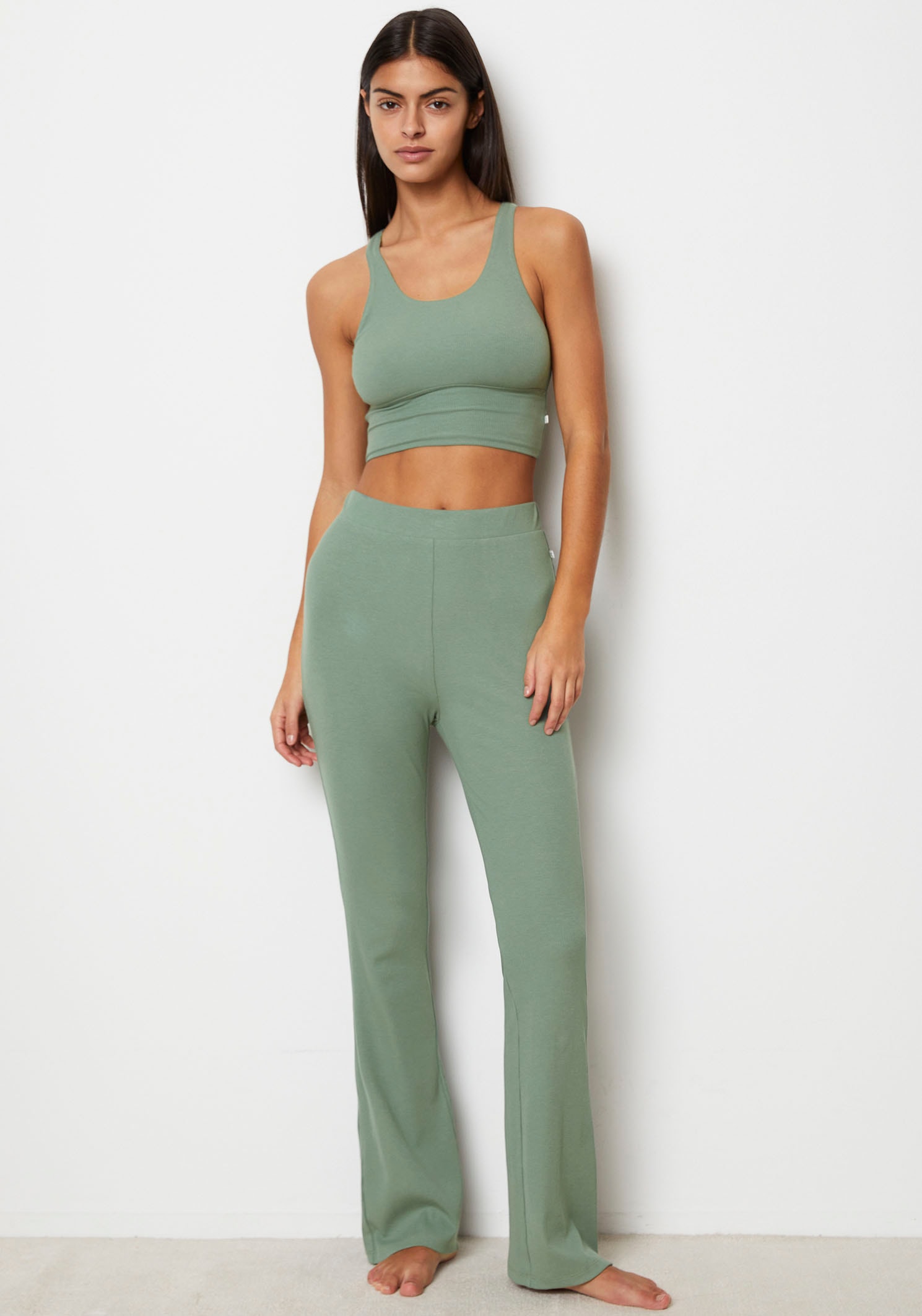 Marc O'Polo Loungehose »Minimal Hybrid«, mit breitem, elastischen Bund günstig online kaufen