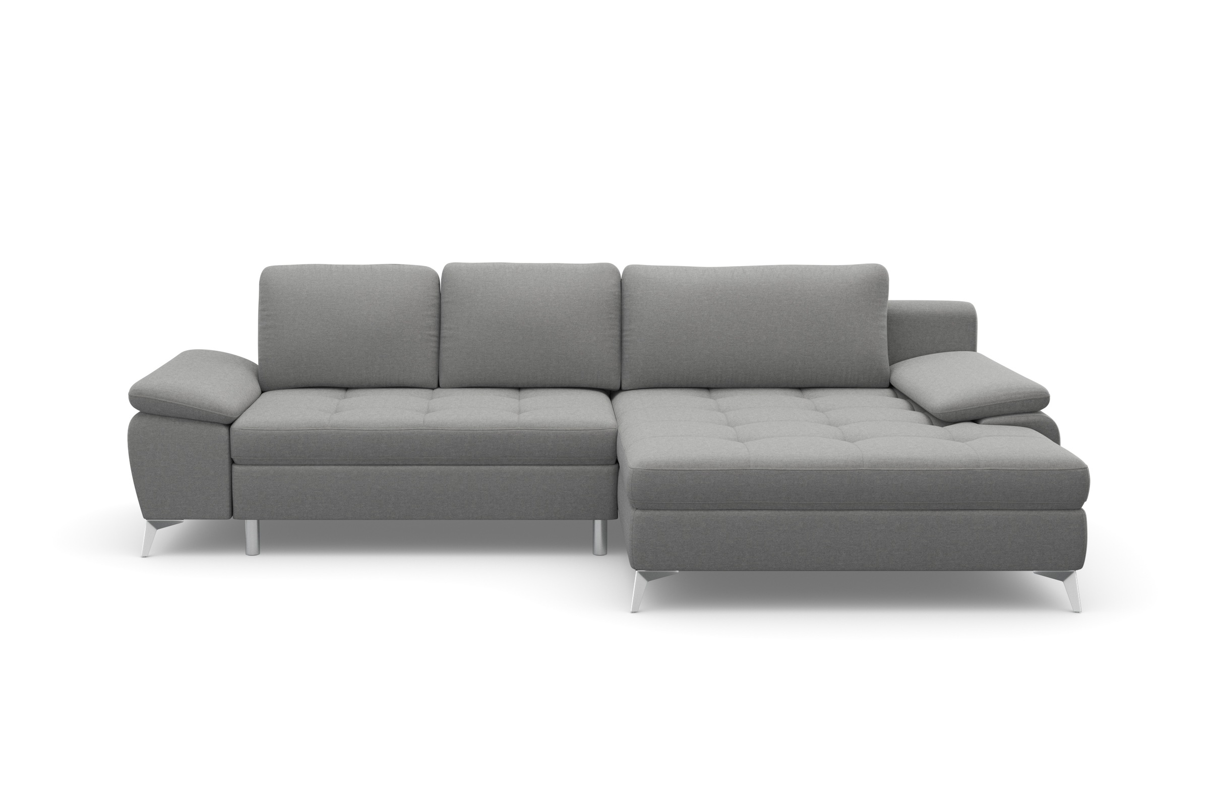 sit&more Ecksofa »Latigo L-Form«, mit Mega-Recamiere, wahlweise mit Bettfunktion und Bettkasten