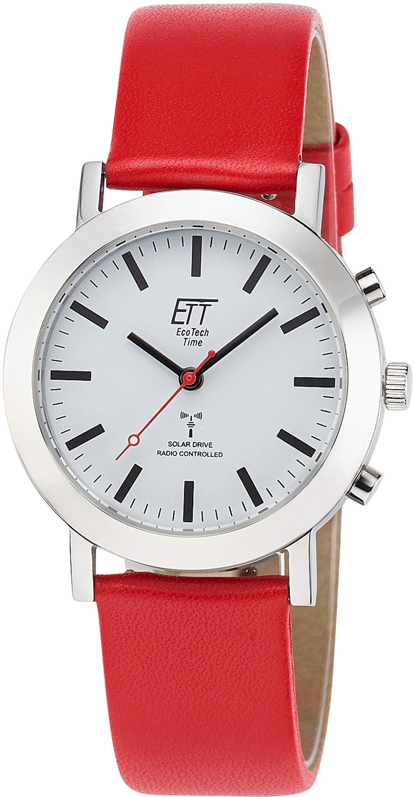 ETT Funkuhr »Station Watch, ELS11582-11L«, Armbanduhr, Damenuhr, Solar