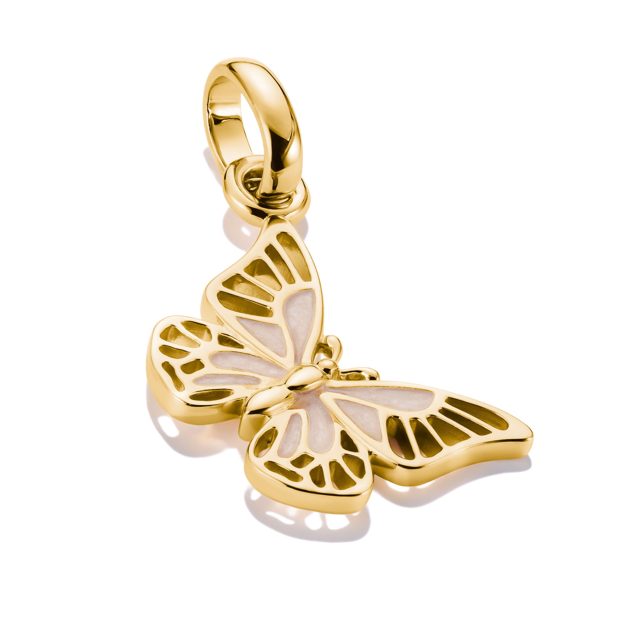 THOMAS SABO Charm Schmetterling »Charm Schmetterling-Design - Conne, CC1265-007-14, CC1265-427-14«