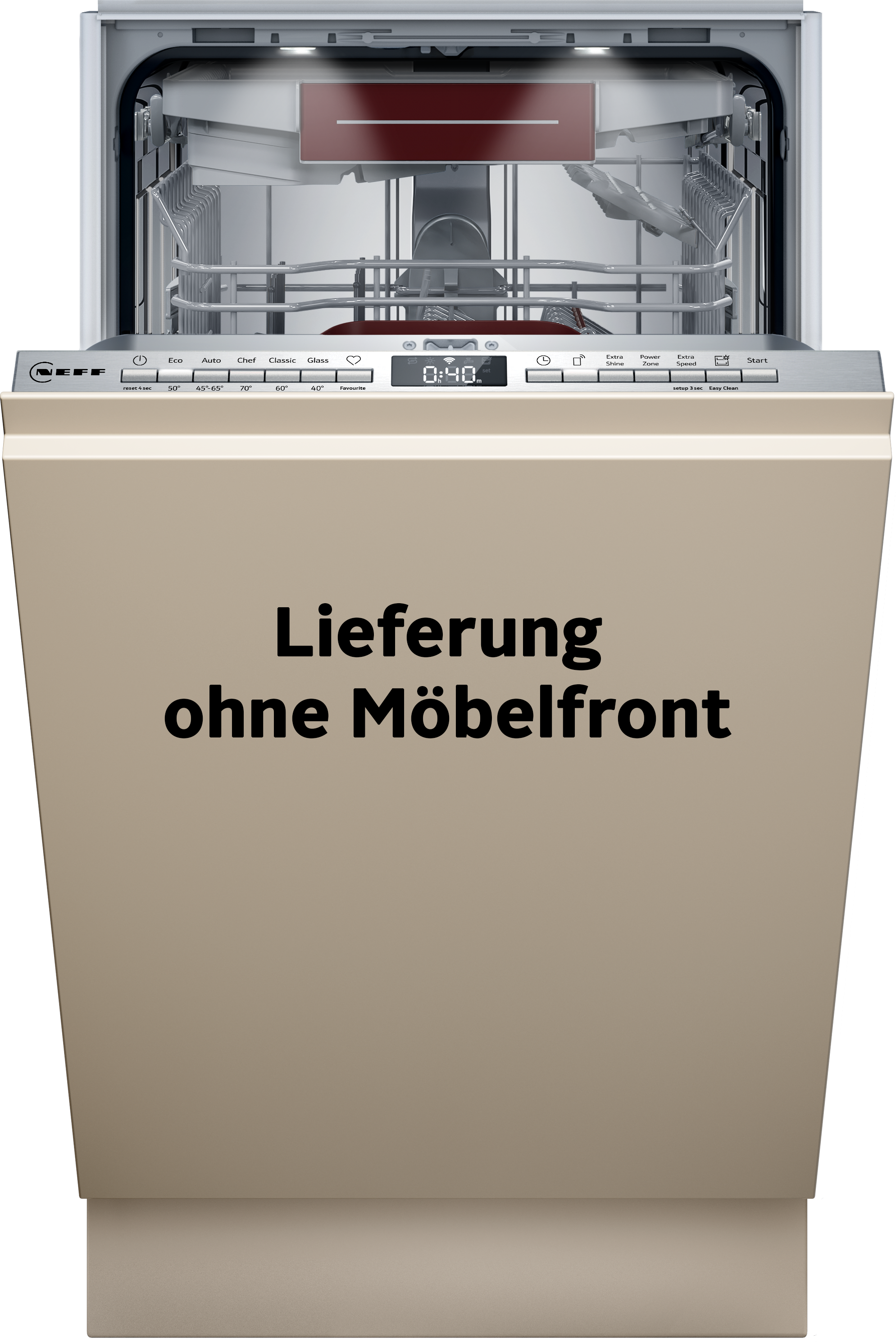 NEFF vollintegrierbarer Geschirrspüler »S857YMX12E«, 10 Maßgedecke, mit Tim günstig online kaufen