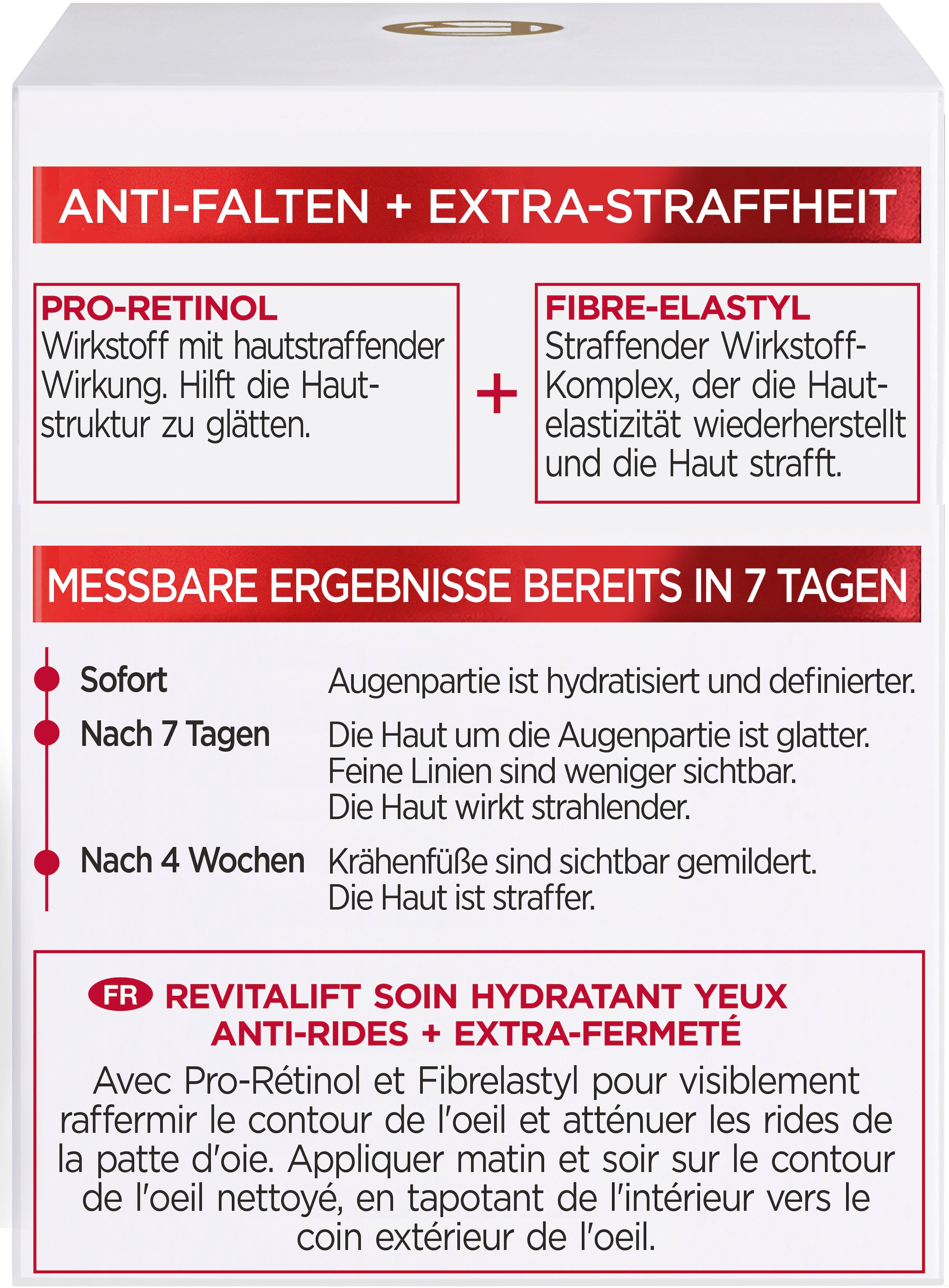 L'ORÉAL PARIS Augencreme »Revitalift« mit Koffein