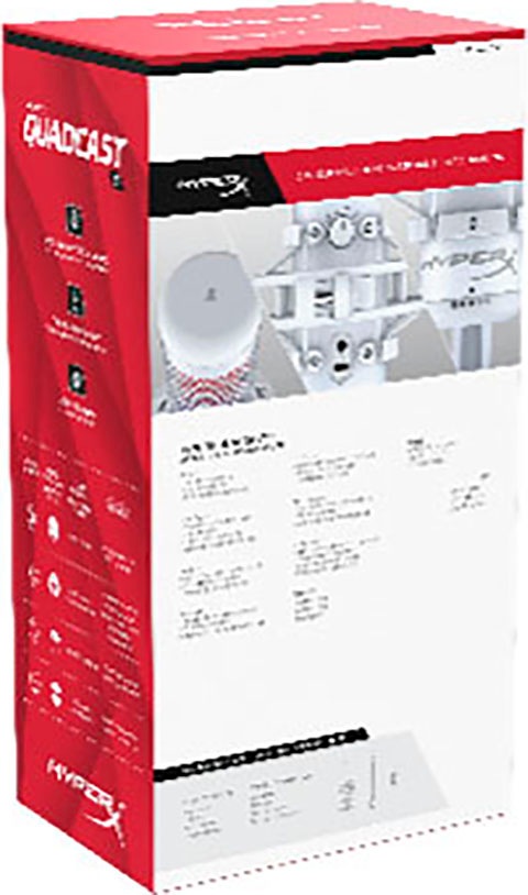 HyperX Mikrofon »QuadCast S«, (1 tlg.) bestellen | Quelle.de