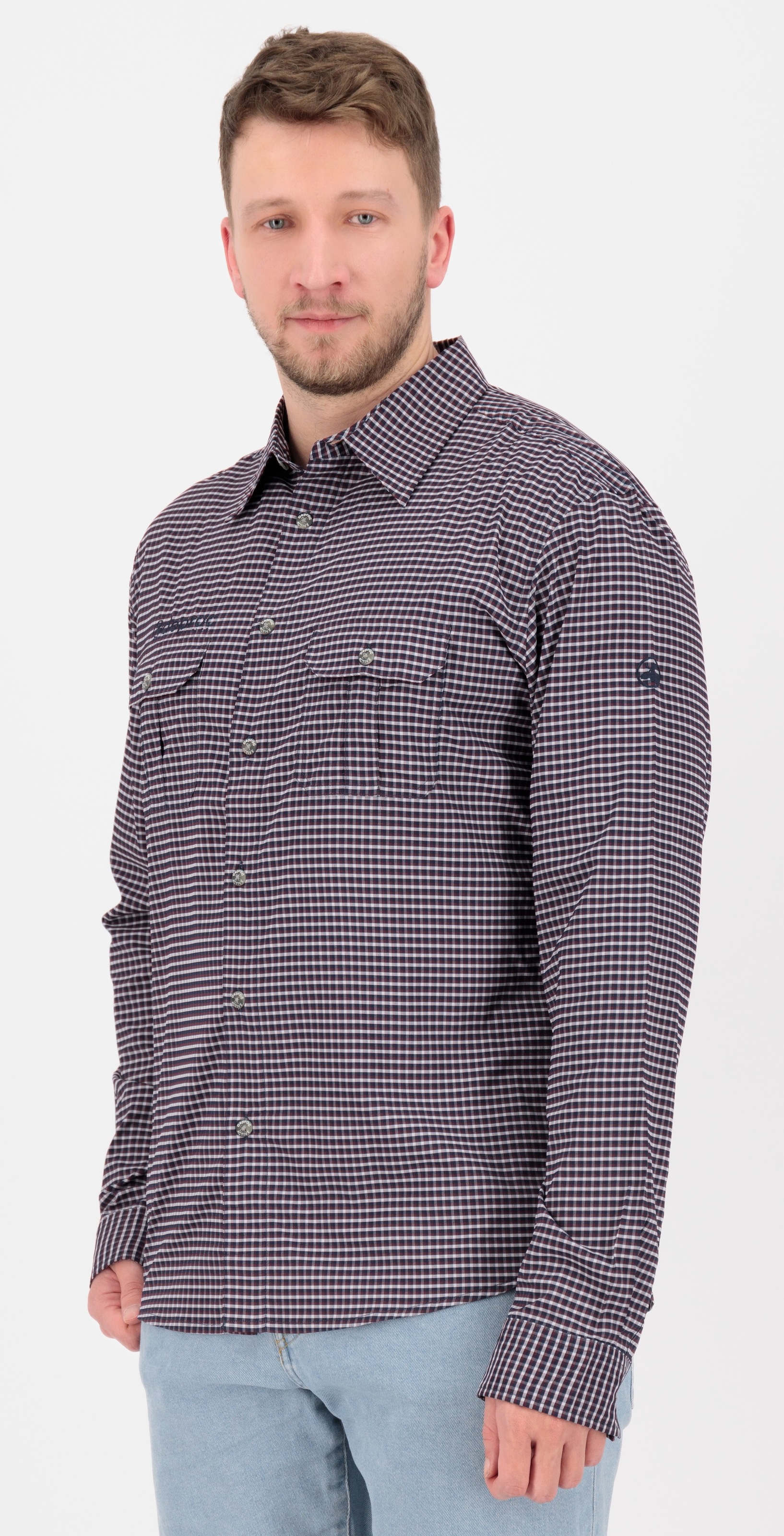 DEPROC Active Outdoorhemd »DENVER M MEN« auch in Großen Größen erhältlich