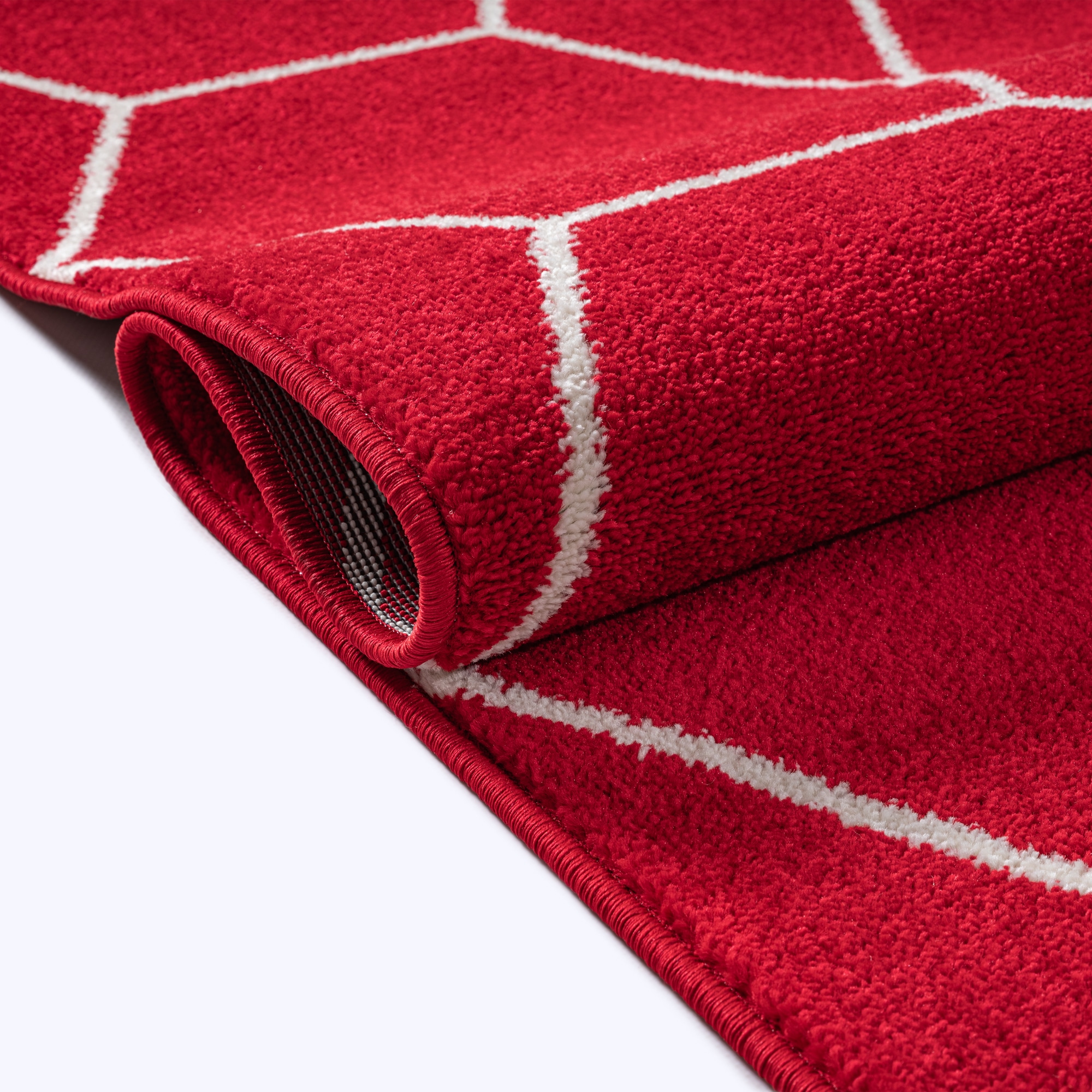 Sanat Teppich »Trellis« rechteckig 10 mm Höhe Kurzflor, skandi, boho, auch als Läufer und in rund