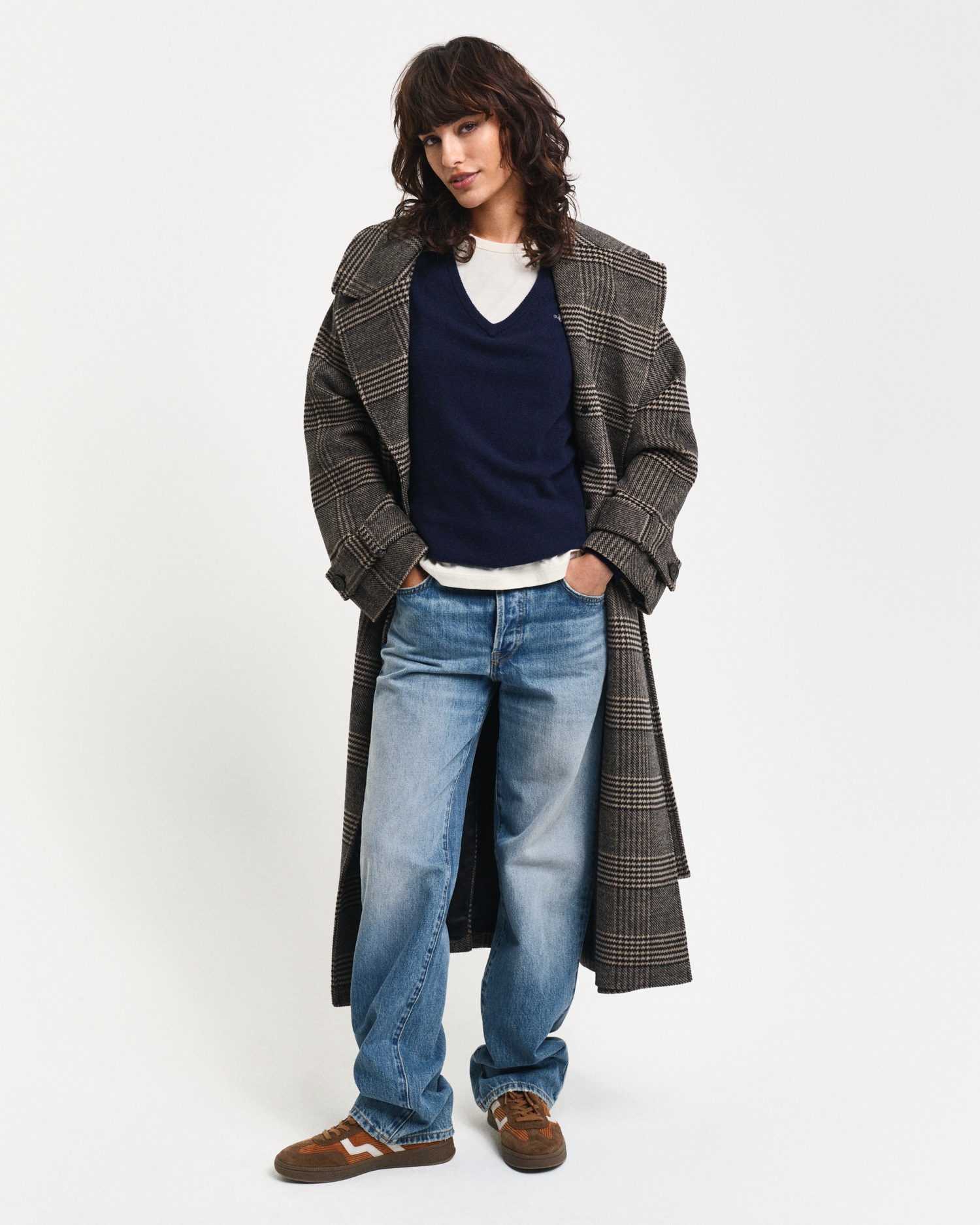 Gant V-Ausschnitt-Pullover »EXTRAFINE LAMBSWOOL V-NECK«