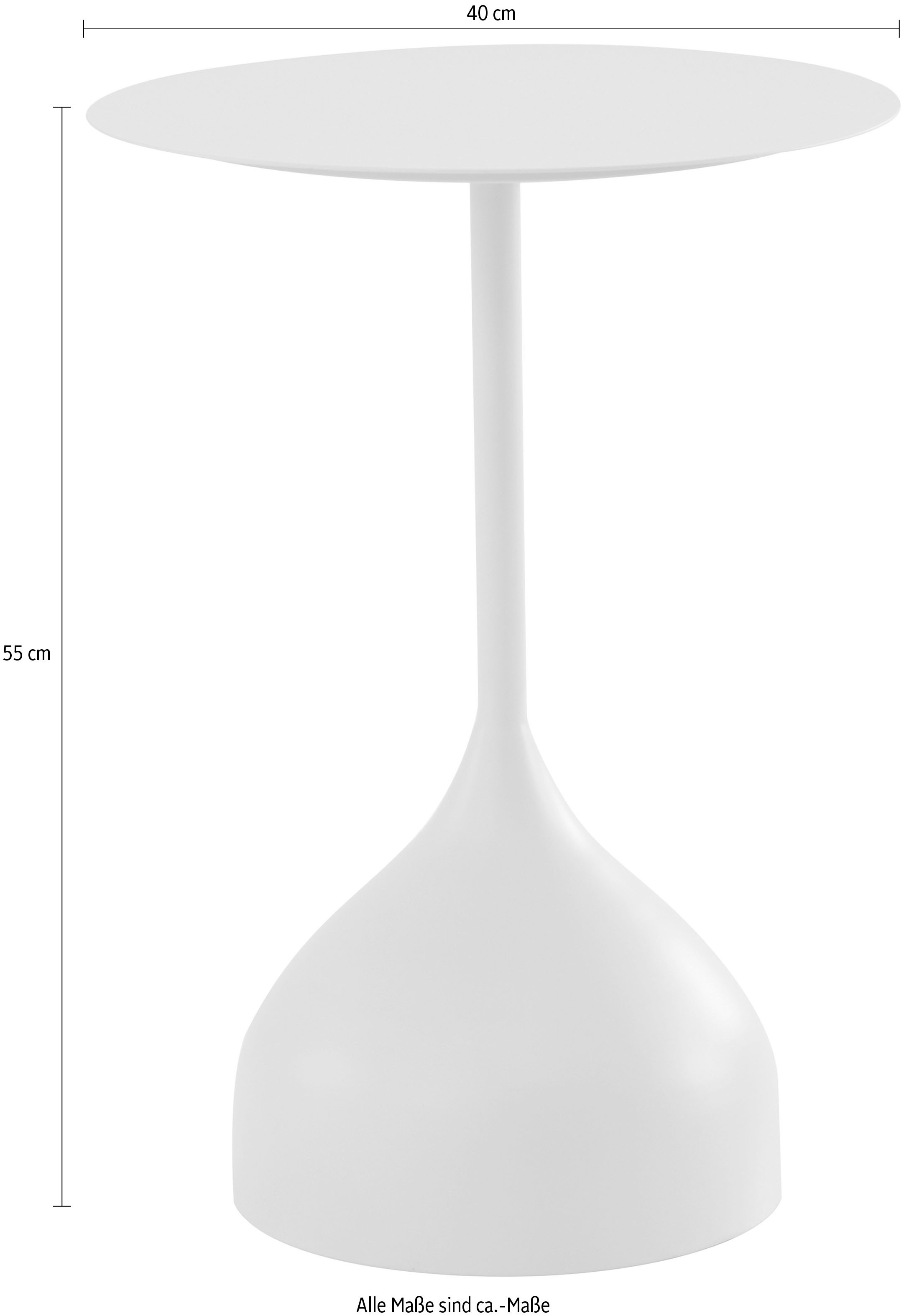 LeGer Home by Lena Gercke Beistelltisch »Narada, TOPSELLER!, OTTOs Choice«, pulverbeschichtetes Metall, Breite 40 cm