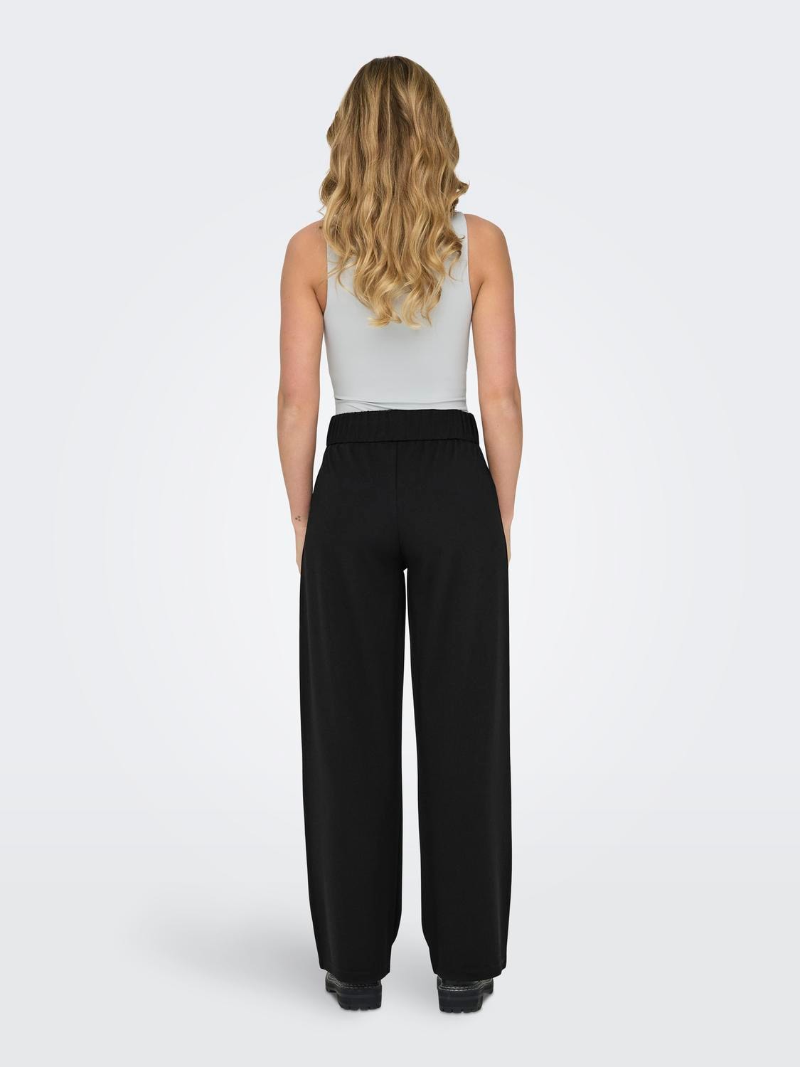 JDY Schlupfhose »JDYLOUISVILLE CATIA WIDE PANT JRS NOOS«, hinten mit elastischem Bündchen