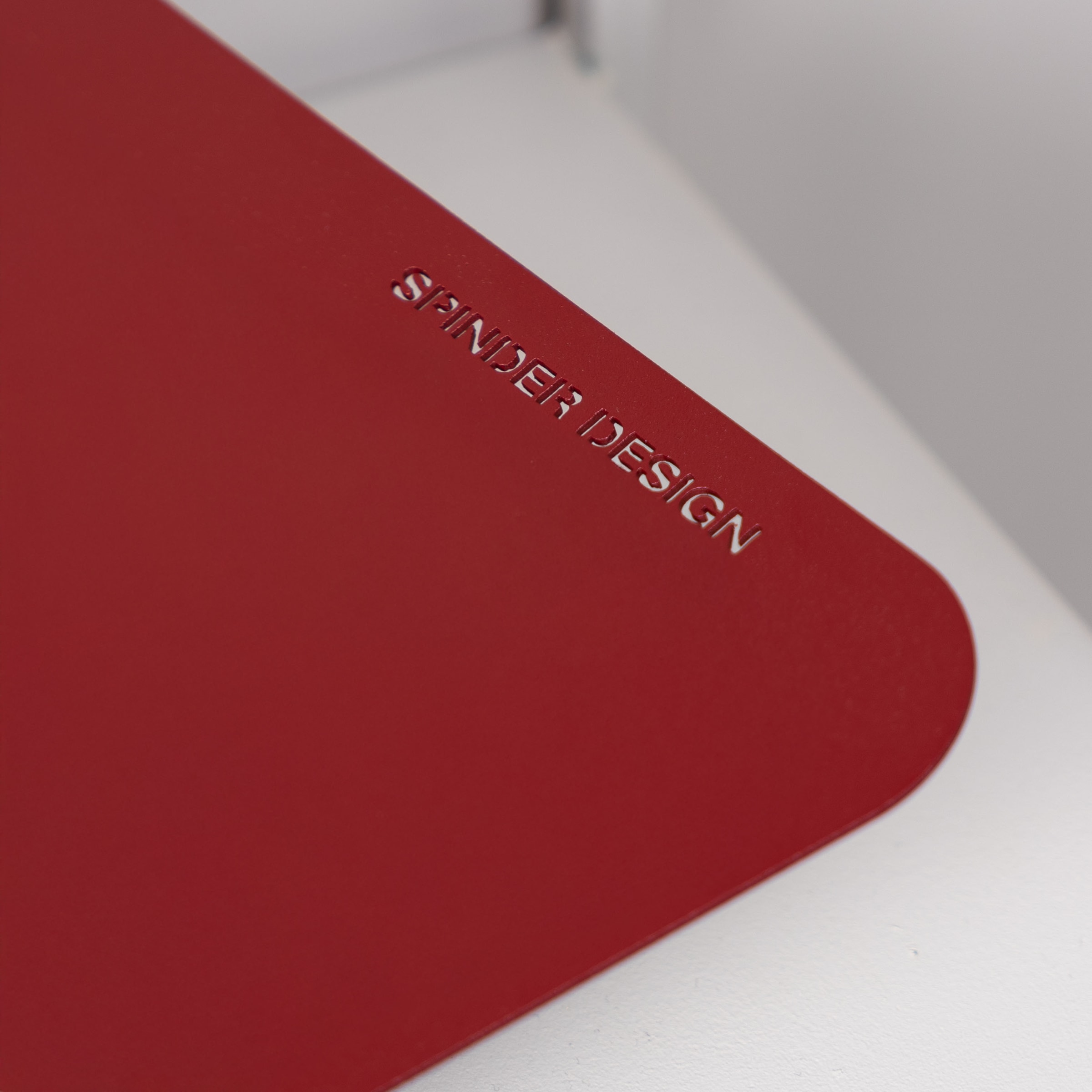 Spinder Design Buchstütze »ATALANTA«, (2 St.), Moderner Buchständer aus pulverbeschichtetem Stahl
