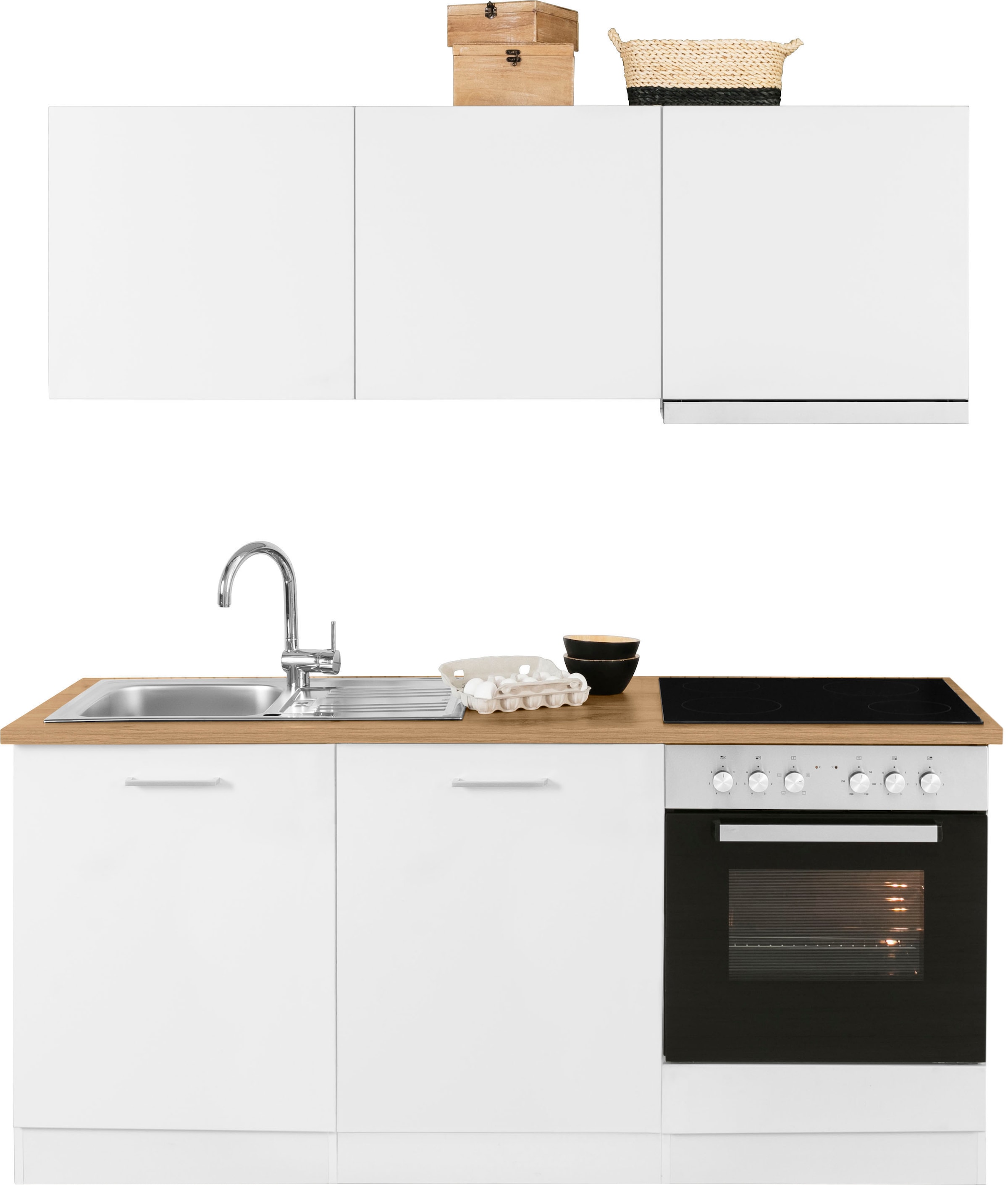 HELD MÖBEL Küchenzeile »Kehl«, mit E-Geräten, Breite 180 cm online kaufen