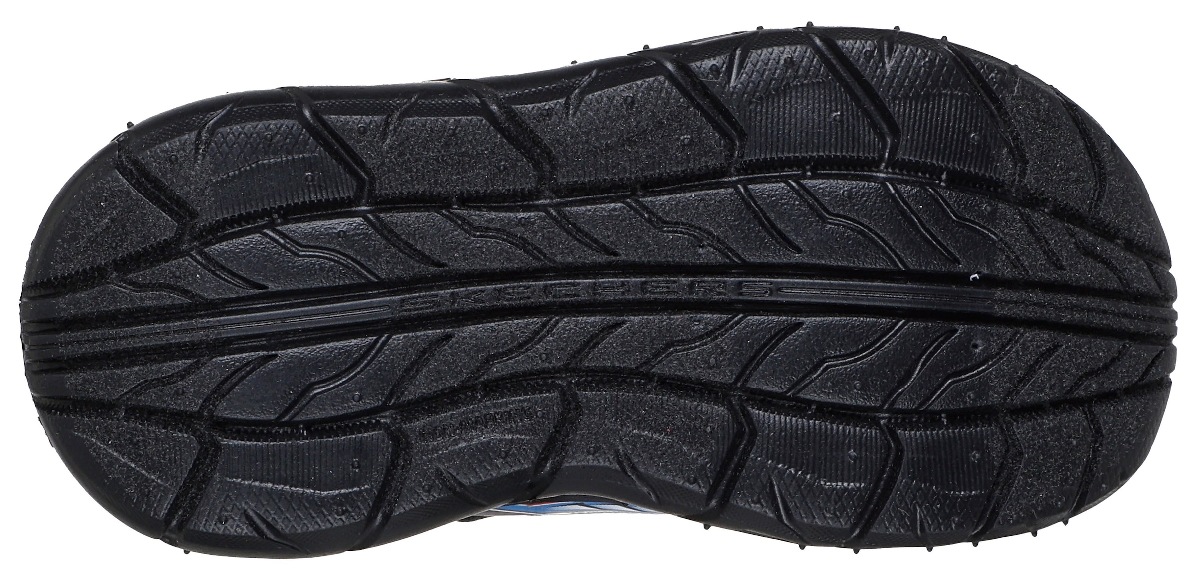 Skechers Lauflernschuh »SKECH TRACKS«, Sneaker mit vielen coolen Prints, Größenschablone zum Download