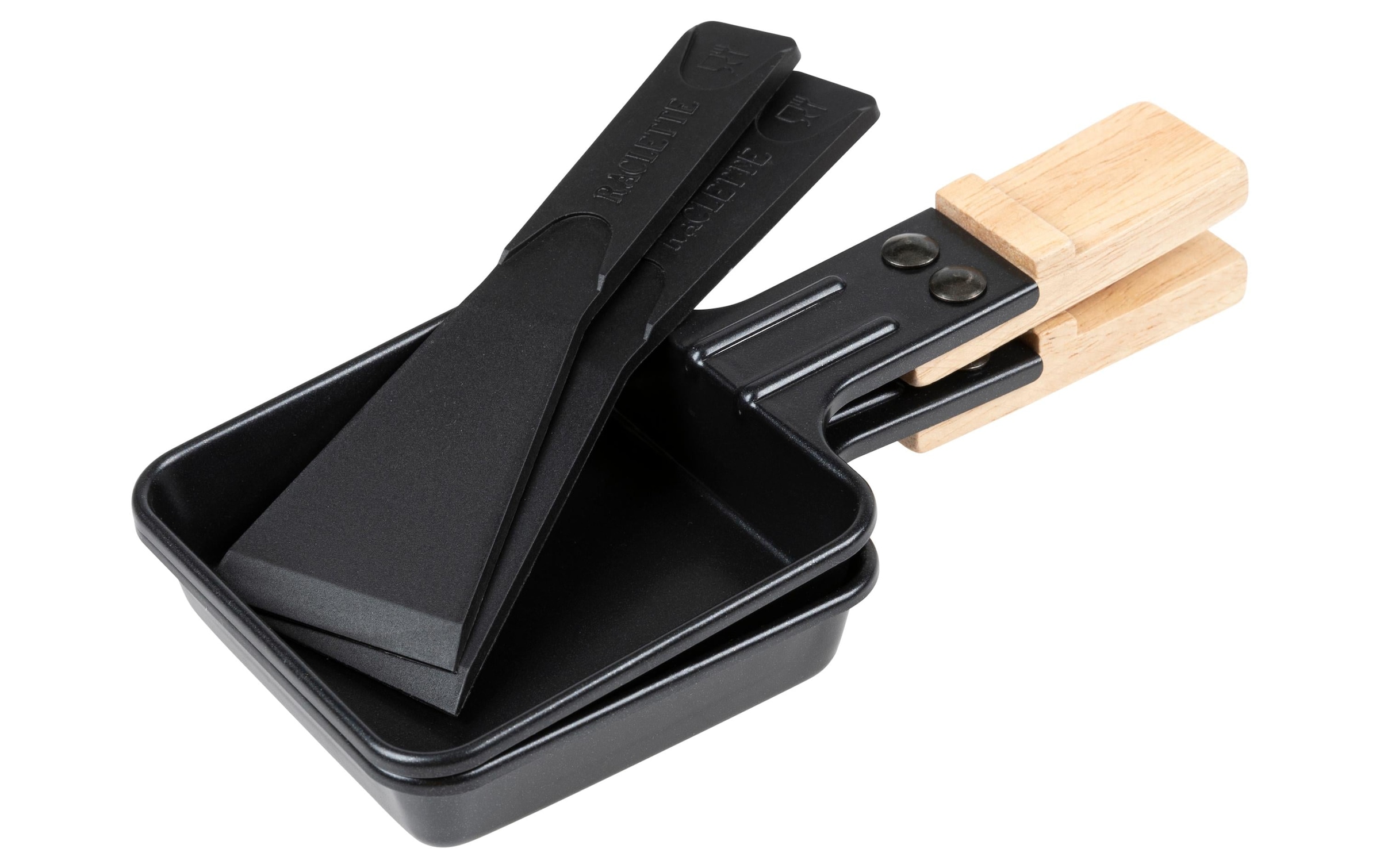FURBER Raclette »Raclette-Grill 2P Holz/Stein« 350 W