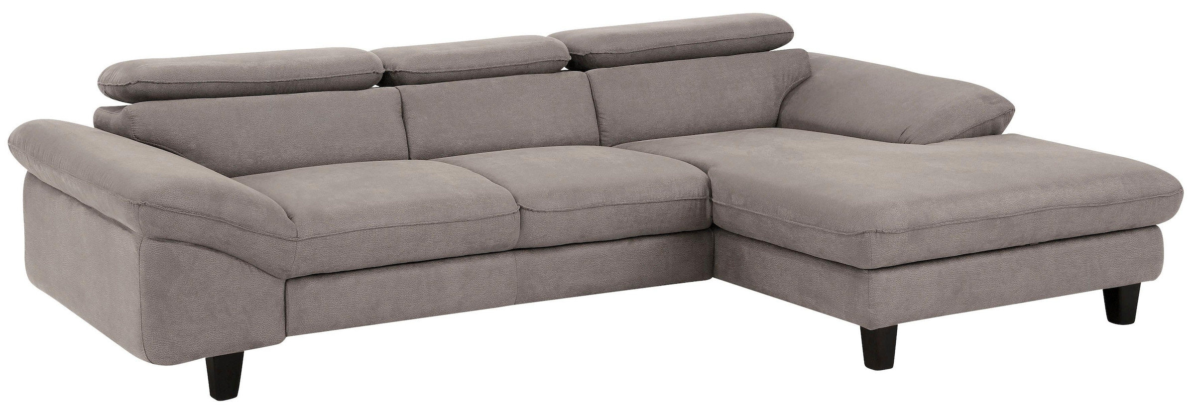 Home affaire Ecksofa »Pilot L-Form«, mit Kopfteilverstellung, wahlweise mit Bettfunktion & Bettkasten