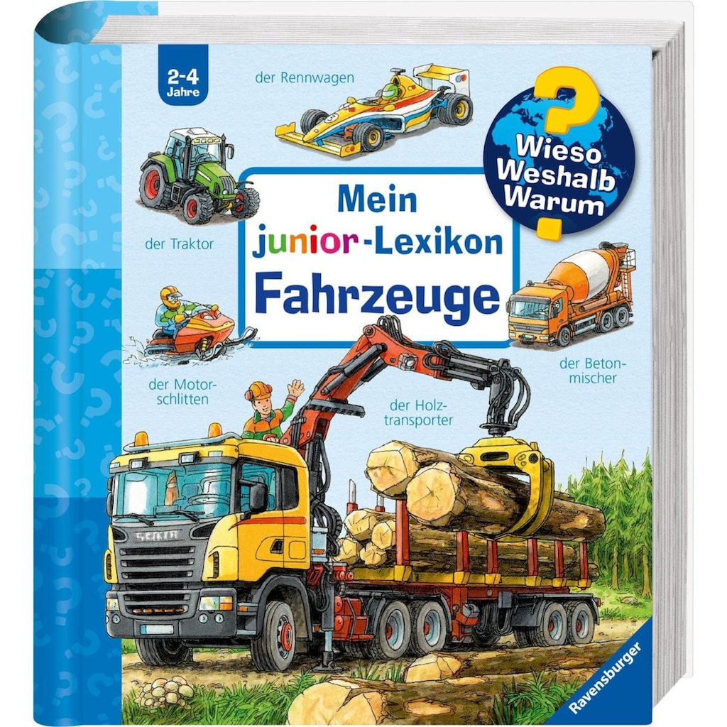 Ravensburger Buch »Mein junior-Lexikon: Fahrzeuge - Wieso? Weshalb? Warum?«, Made in Europe; FSC® - schützt Wald - weltweit