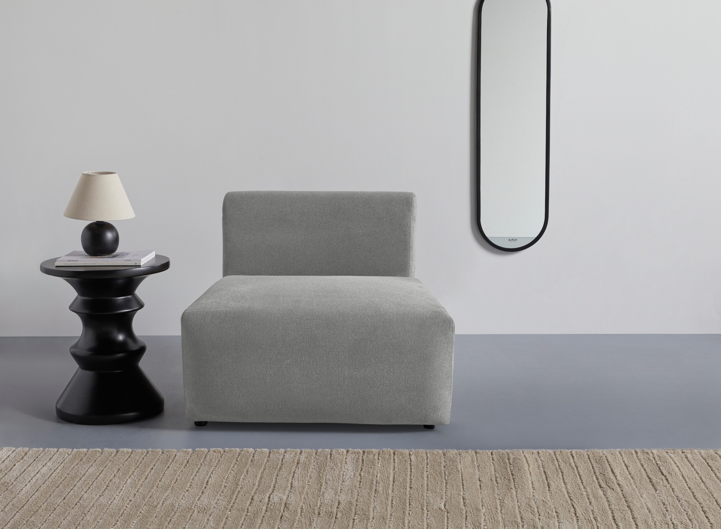 LeGer Home by Lena Gercke Sessel »LYZA Sofa-Mittelelement, Maße B/T/H: 76/9 günstig online kaufen