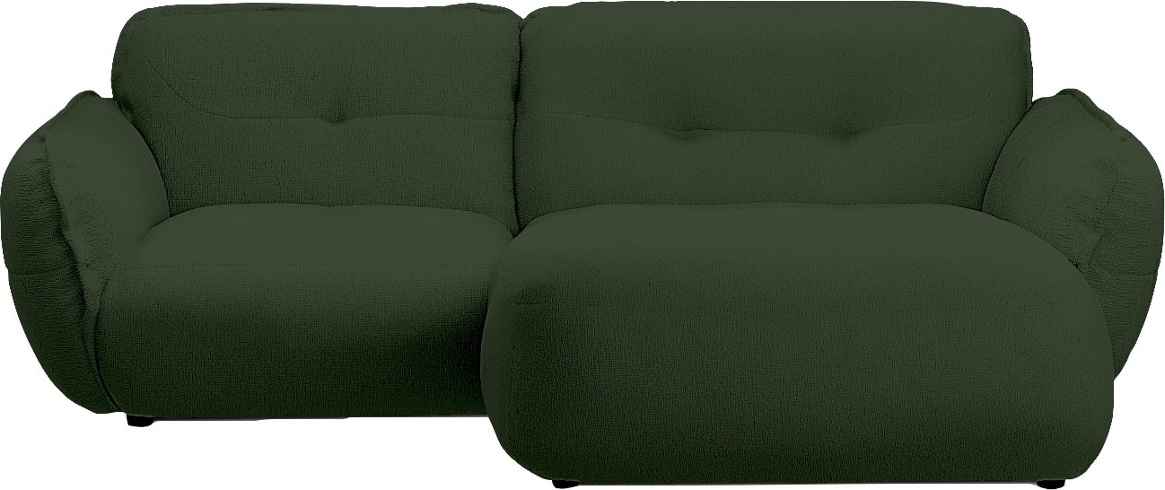BETYPE Ecksofa »Be Fluffy«, Softes Sitzgefühl, moderne Kedernaht, hochwertiger Bezug