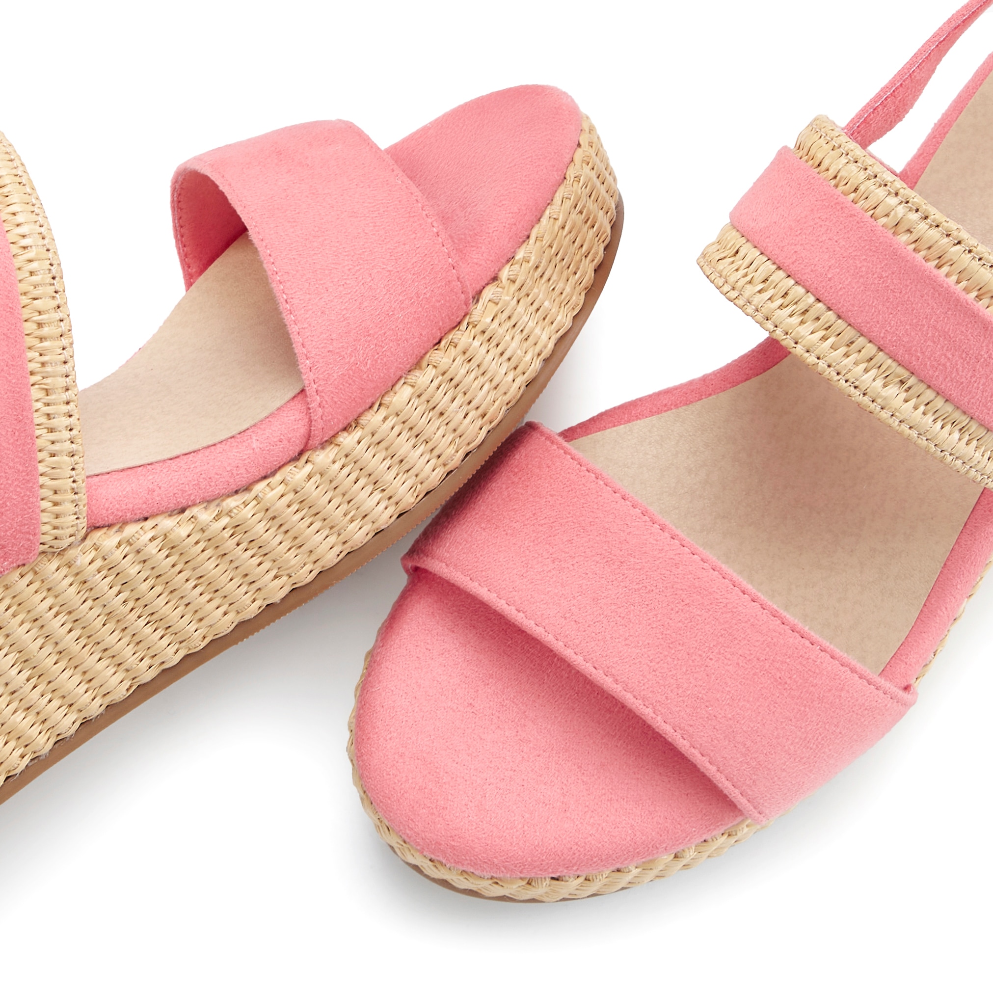 Beachtime by Lascana Sandalette »Sommerschuh, Sandale, offener Schuh, Keilsandalette,«  NEU mit Keilabsatz VEGAN