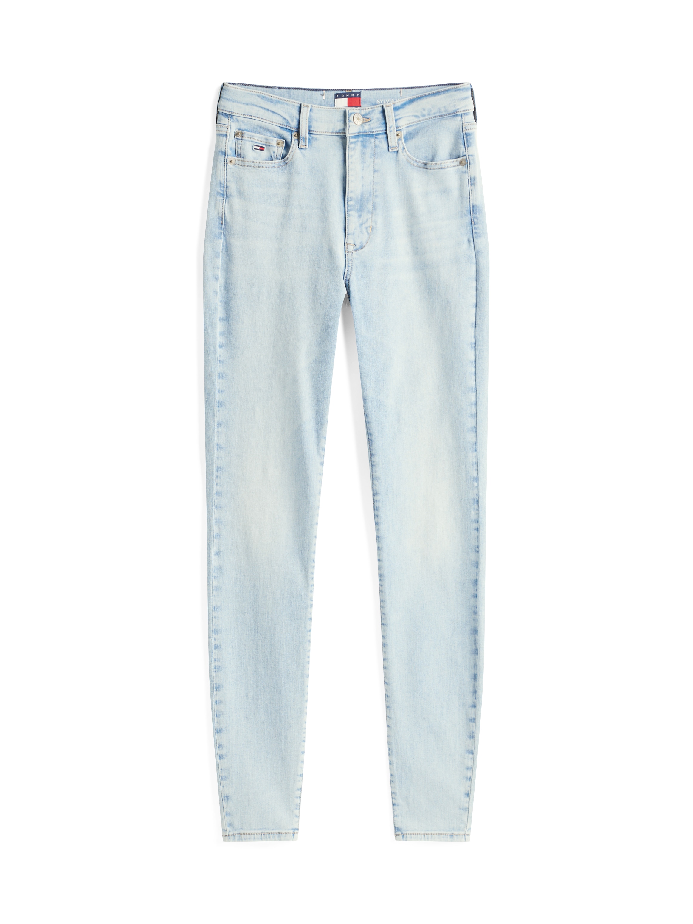 Tommy Jeans Skinny-fit-Jeans »Sylvia High Rise Skinny«, in Knöchellänge, in blauer Waschung