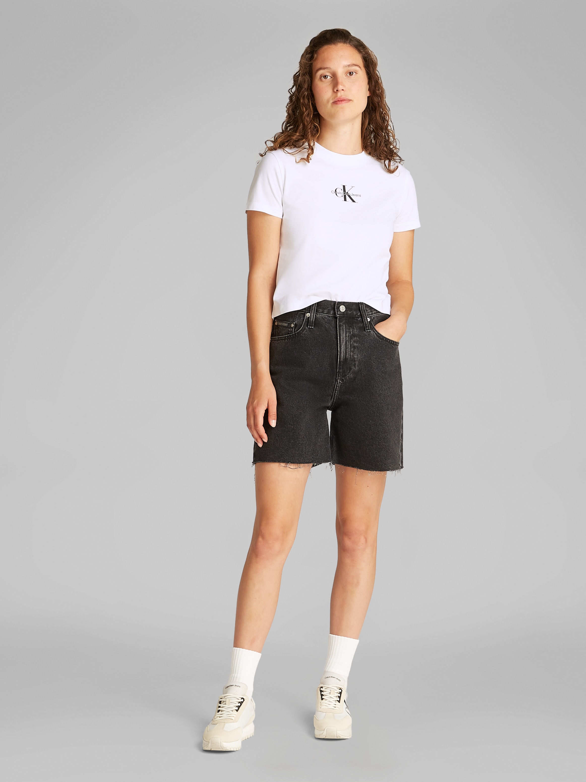 Calvin Klein Jeans T-Shirt »MONOLOGO BABY TEE«, mit Logo