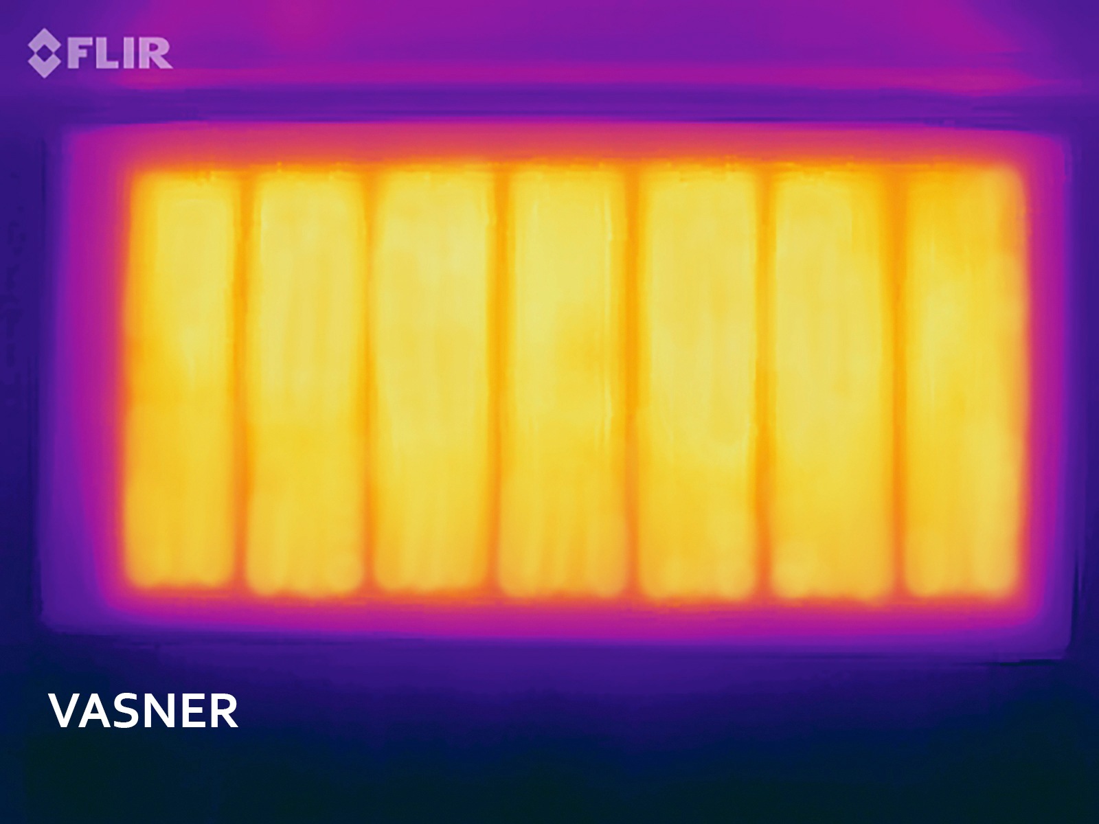 Vasner Infrarotheizung »Zipris S«, Glas/Chrom, 500 W, 90x60 cm