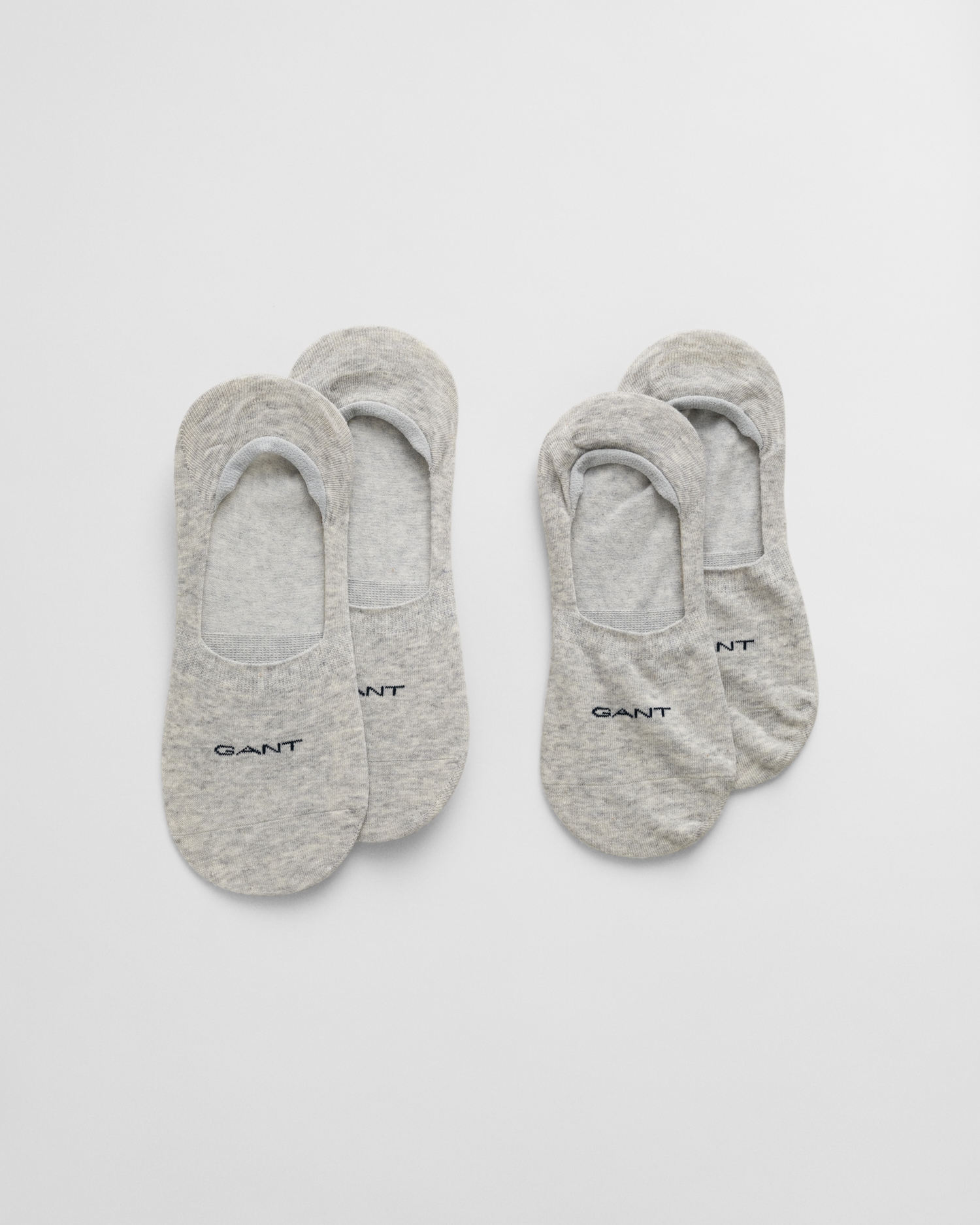 Gant Füßlinge »INVISIBLE SOCKS 2-PACK«, mit Silikonbesatz am Fersenbereich
