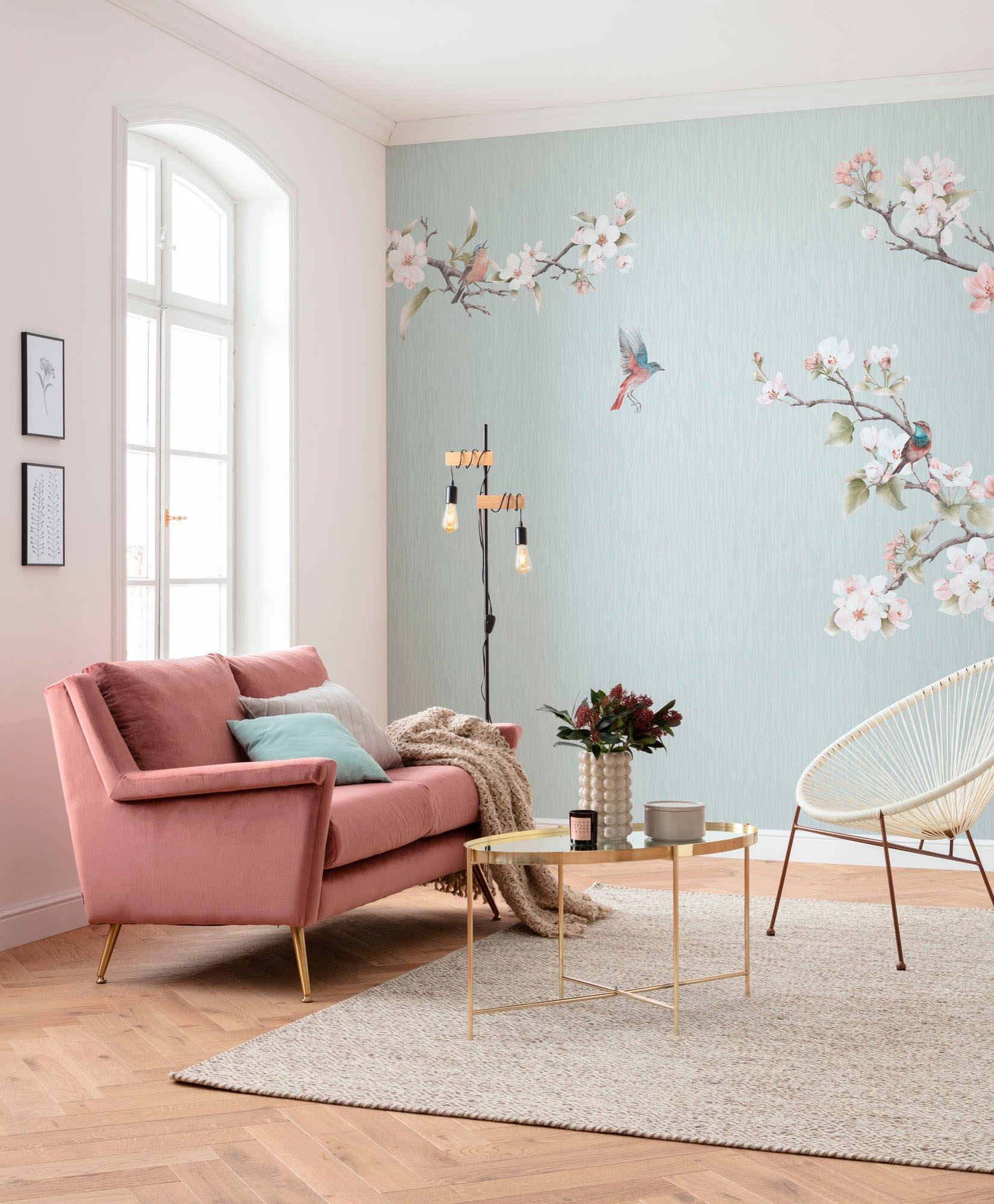 Komar Fototapete »Digitaldruck Vlies - Apple Blossom - Größe 300 x 250 cm« günstig online kaufen