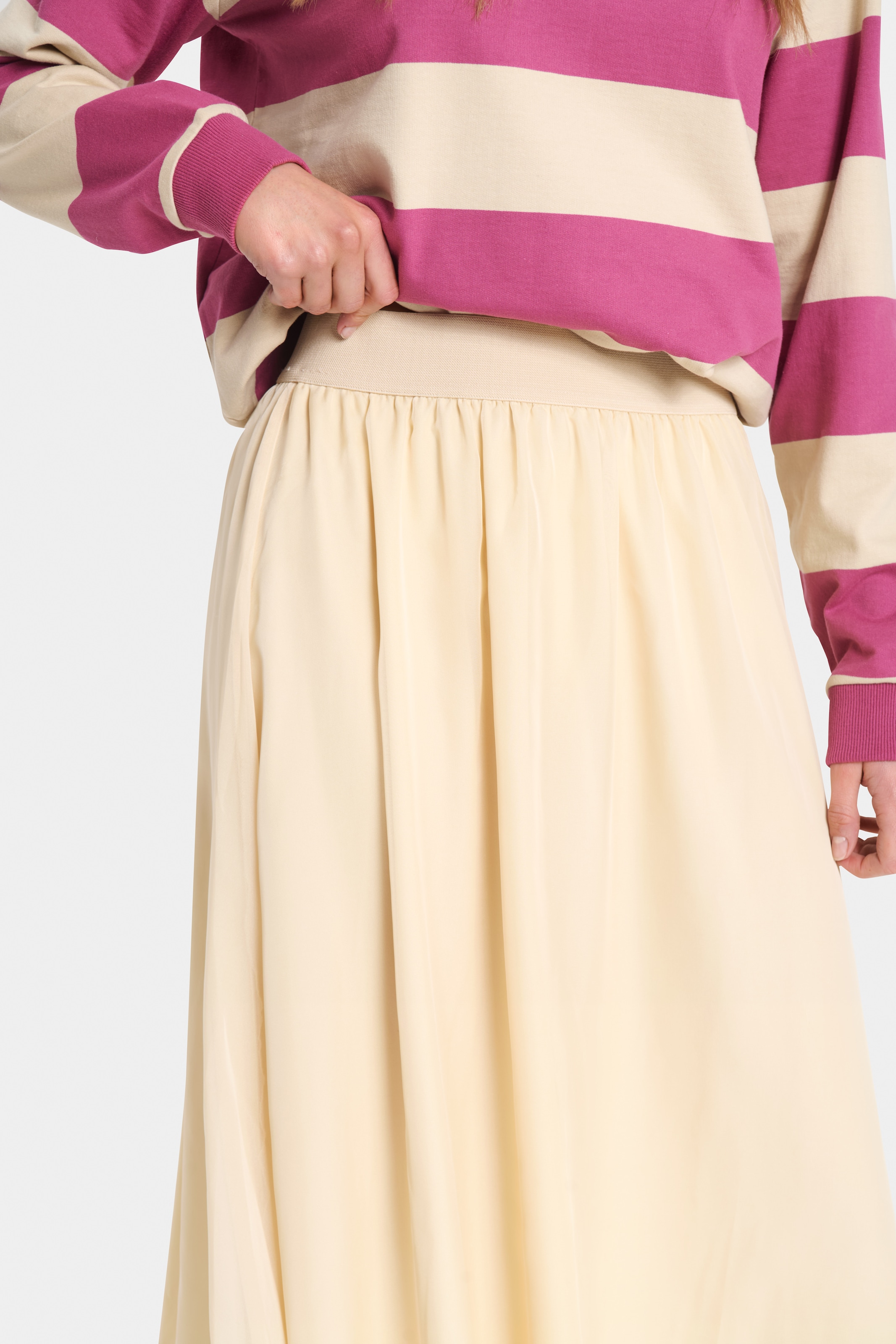 Saint Tropez Midirock »CoralSZ Skirt«, aus Chiffon