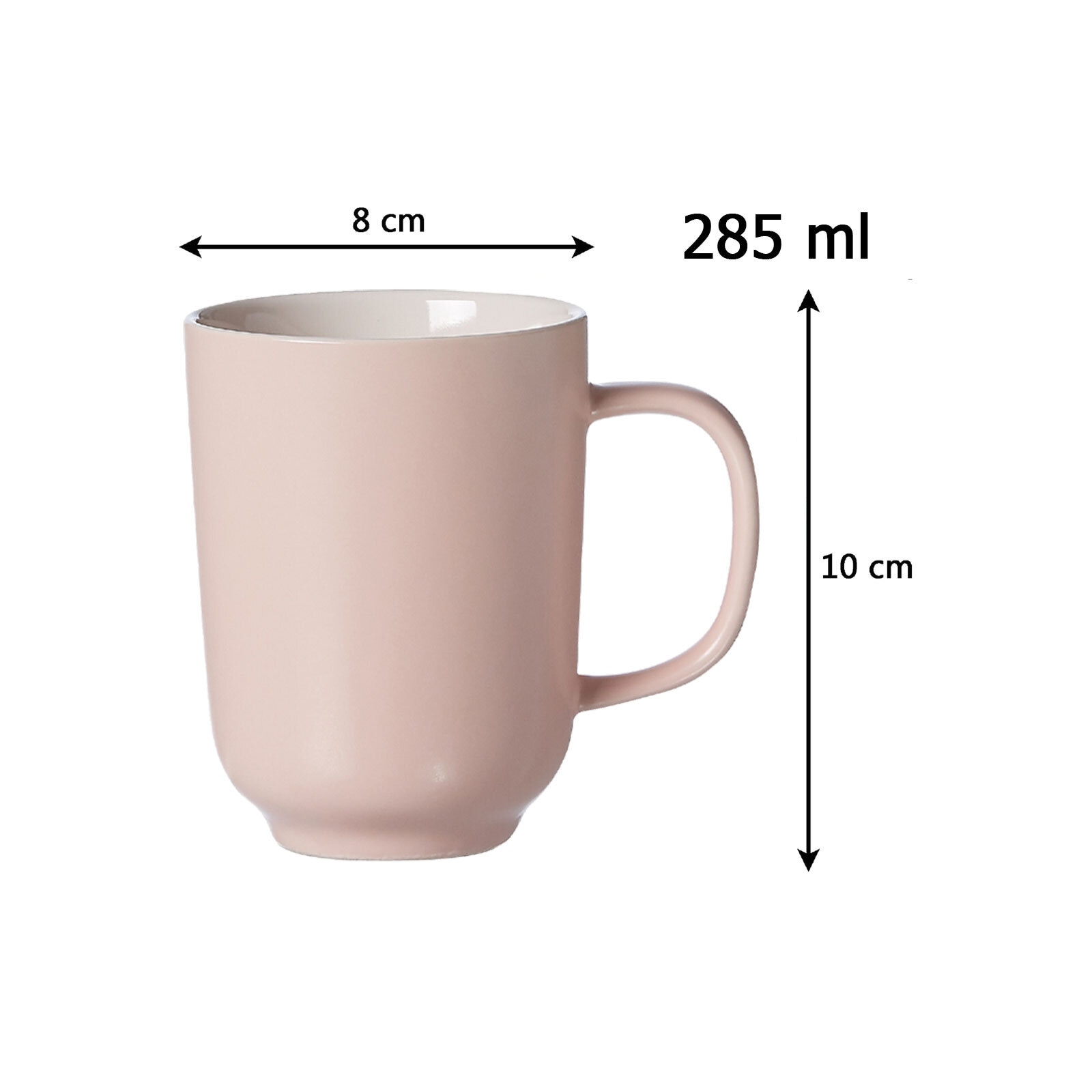 Ritzenhoff & Breker Becher »Kaffeebecher Jasper 285 ml 6er Set«