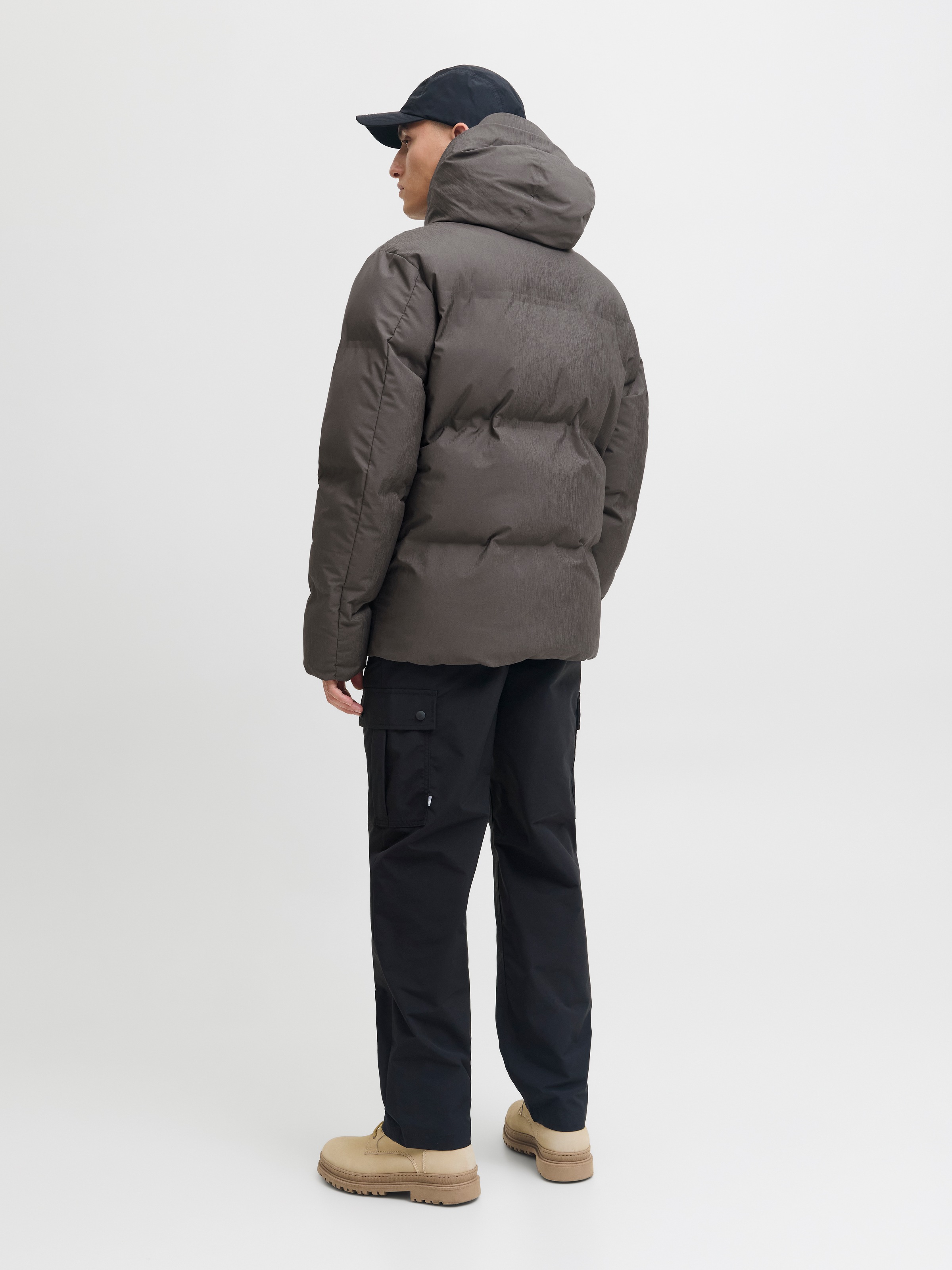 Jack & Jones Steppjacke »JCOFUSION TECHNICAL PUFFER JACKET SN« mit Kapuze