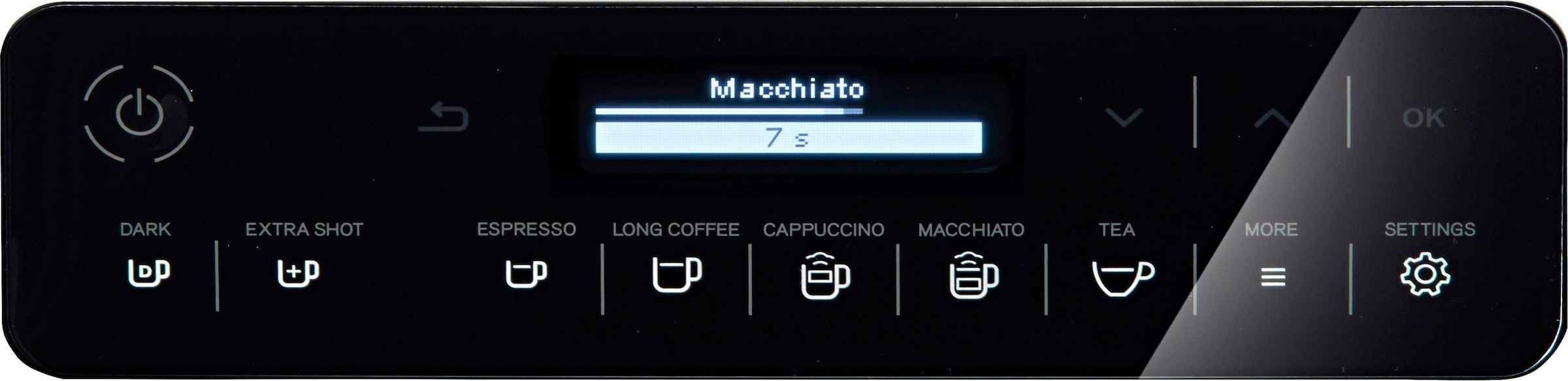 Krups Kaffeevollautomat »EA891D Evidence«, 12 Kaffee- und 3 Tee-Variationen, OLED-Display und Touchscreen