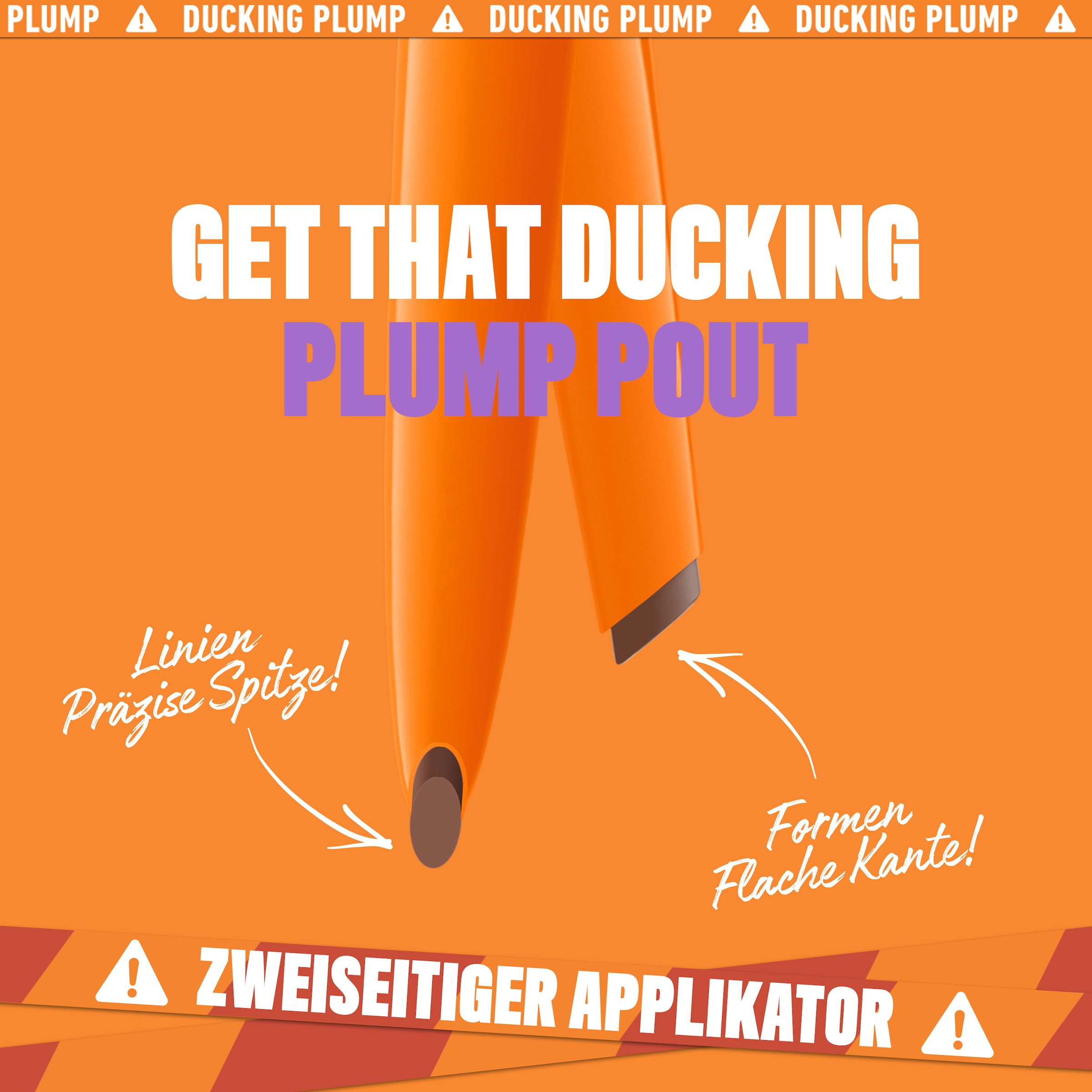 NYX Lippenstift »Professional Makeup Duck Plump Plumping Lip Liner Lippenkonturenstift«, Transparent, polstert die Lippen natürlich auf, angeschrägte Spitze.