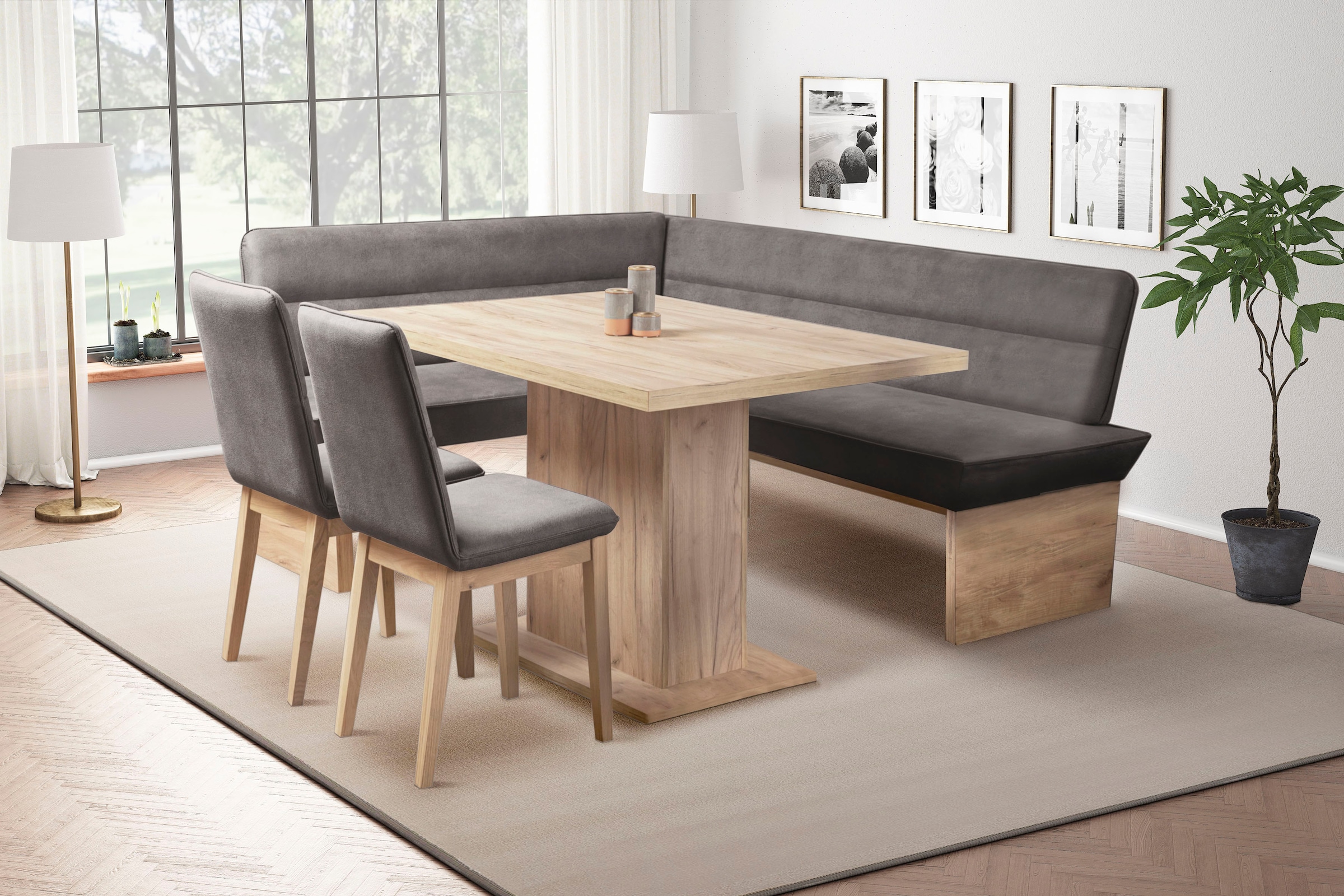 Home affaire Eckbankgruppe »Beluna + Cross«, (4 tlg.) online kaufen