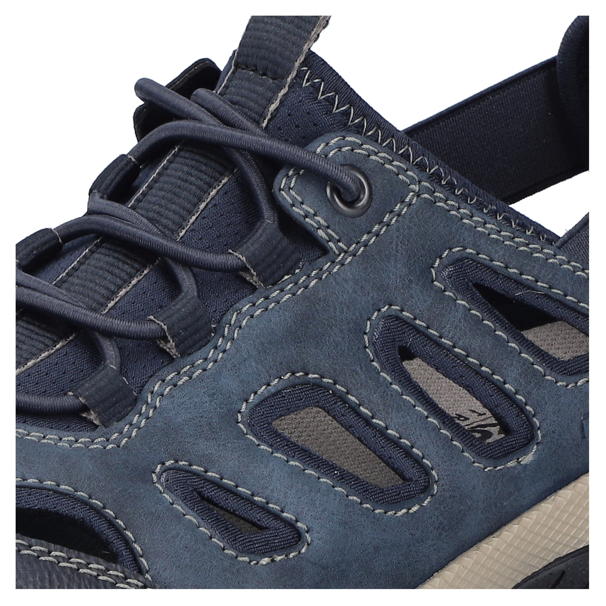 Rieker Slip-On Sneaker, Schlupfschuh, Trekkingschuh, Outdoorschuh mit Gummizug