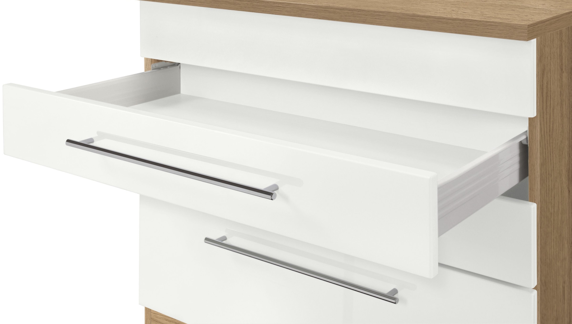 KOCHSTATION Küchenzeile »KS-Wien« Breite 420 cm, wahlweise mit E-Geräten