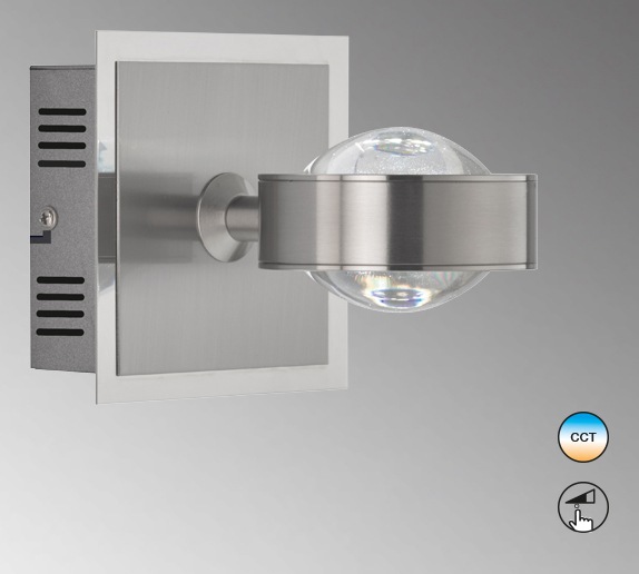 FISCHER & HONSEL LED Wandleuchte »Cluedo«, 1 flammig, Leuchtmittel LED-Modu günstig online kaufen
