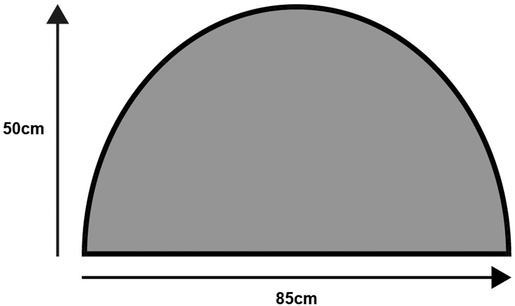 wash+dry by Kleen-Tex Fußmatte »Round Harmony Pattern« rechteckig 7 mm Höhe