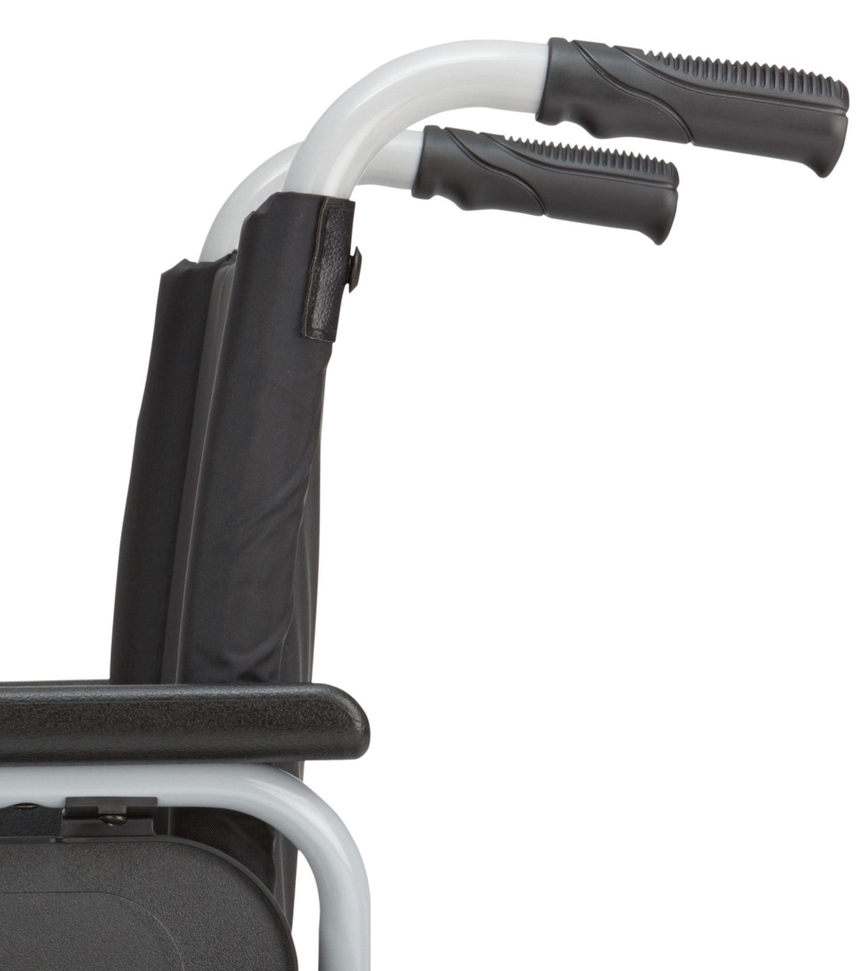 Bischoff & Bischoff Transportrollstuhl »S-Eco 300, variable Sitzbreiten«, abschwenkbare Beinstützen, Ankipphilfe