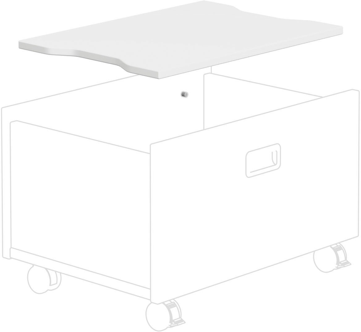 PAIDI Regalelement »Deckel«, Abdeckung für Rollbox günstig online kaufen