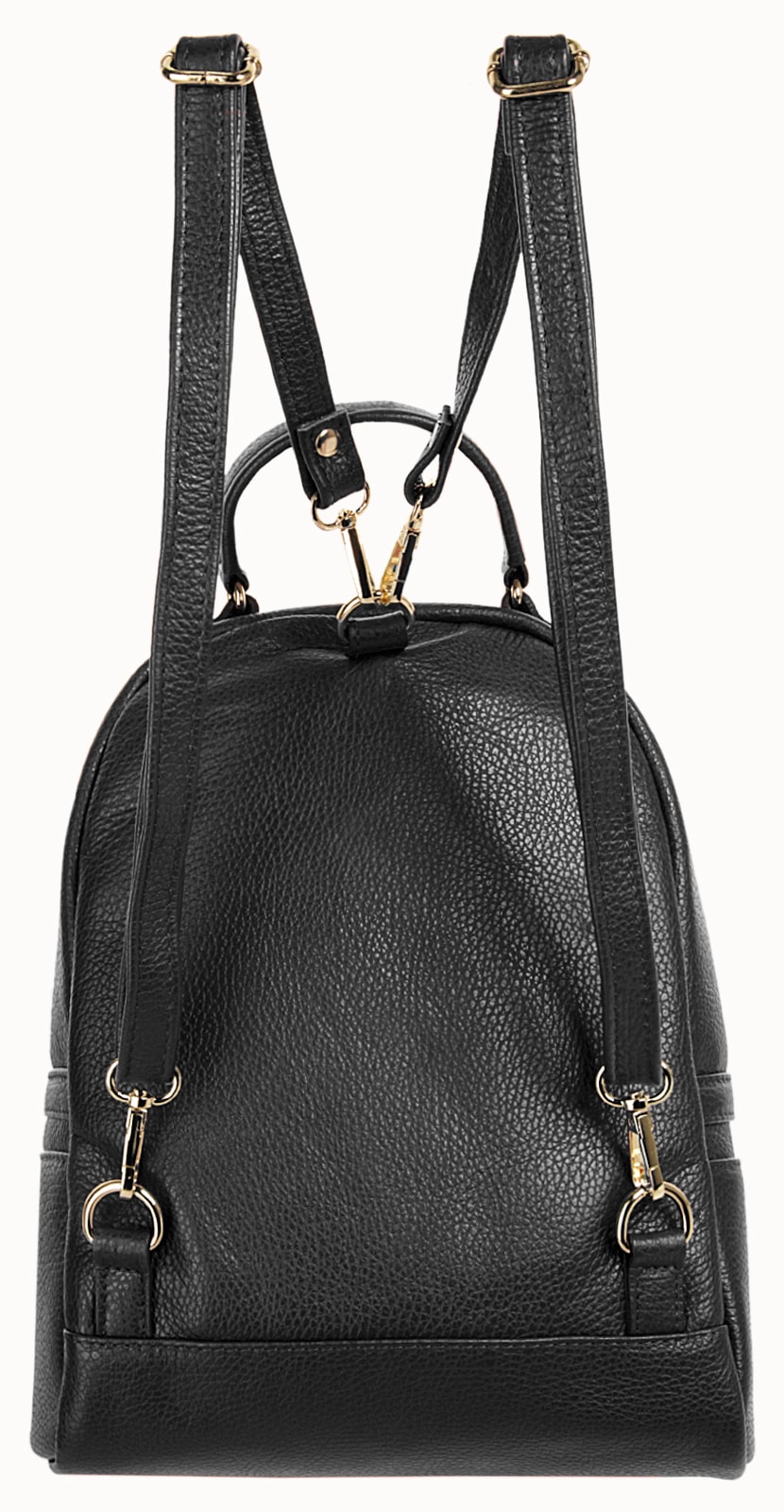 Samantha Look Cityrucksack, echt Leder, Made in Italy