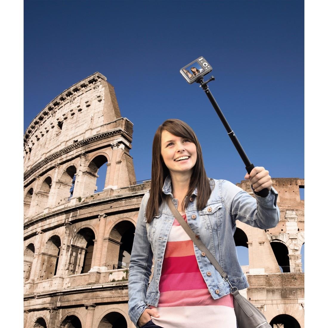 Hama Selfie-Stick »Selfie Stick Selfie 90 für Action Cams, Digitalkameras, GoPro«