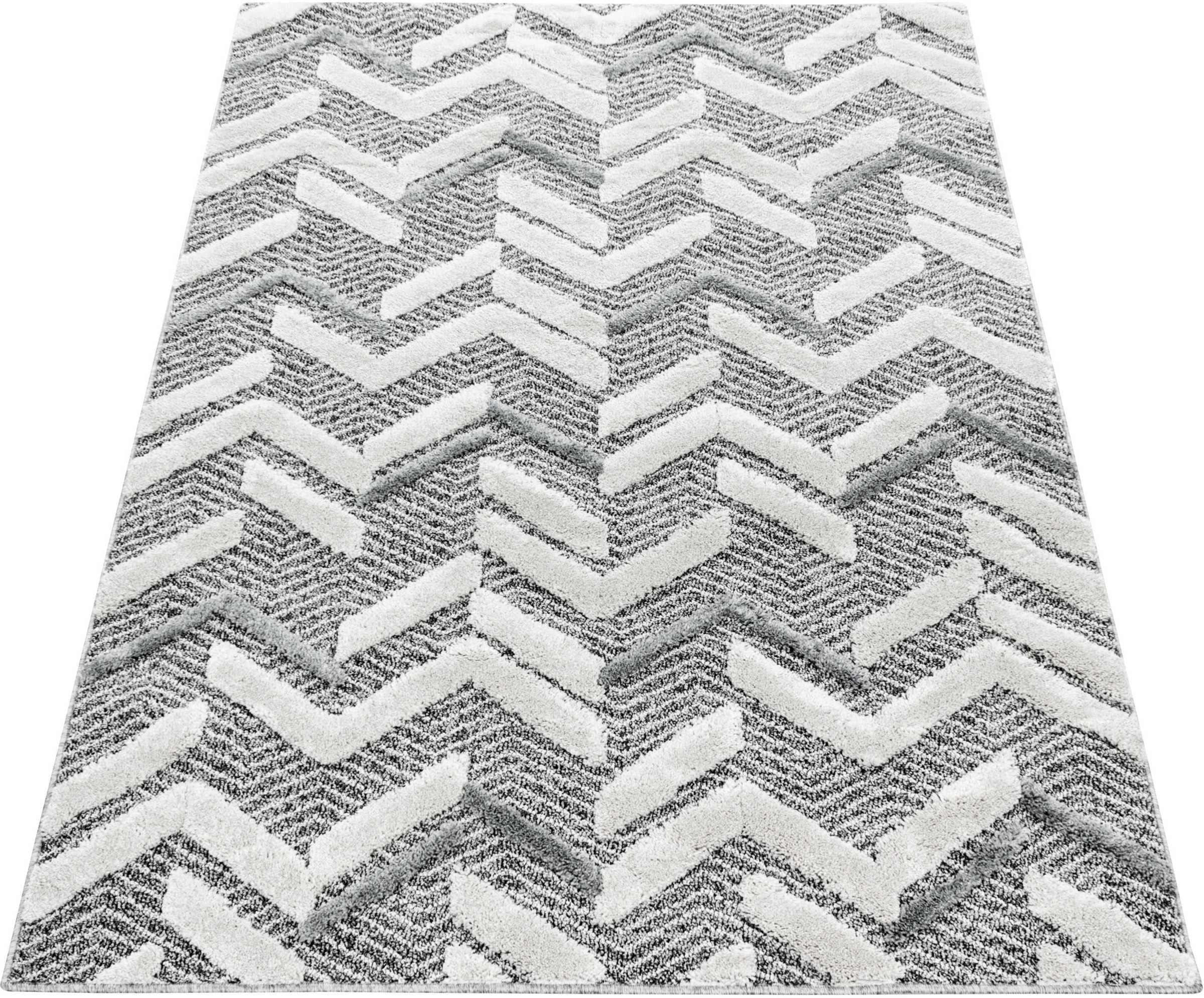 Ayyildiz Teppiche Teppich »PISA 4705«, rechteckig, 20 mm Höhe, Läufer, rund günstig online kaufen