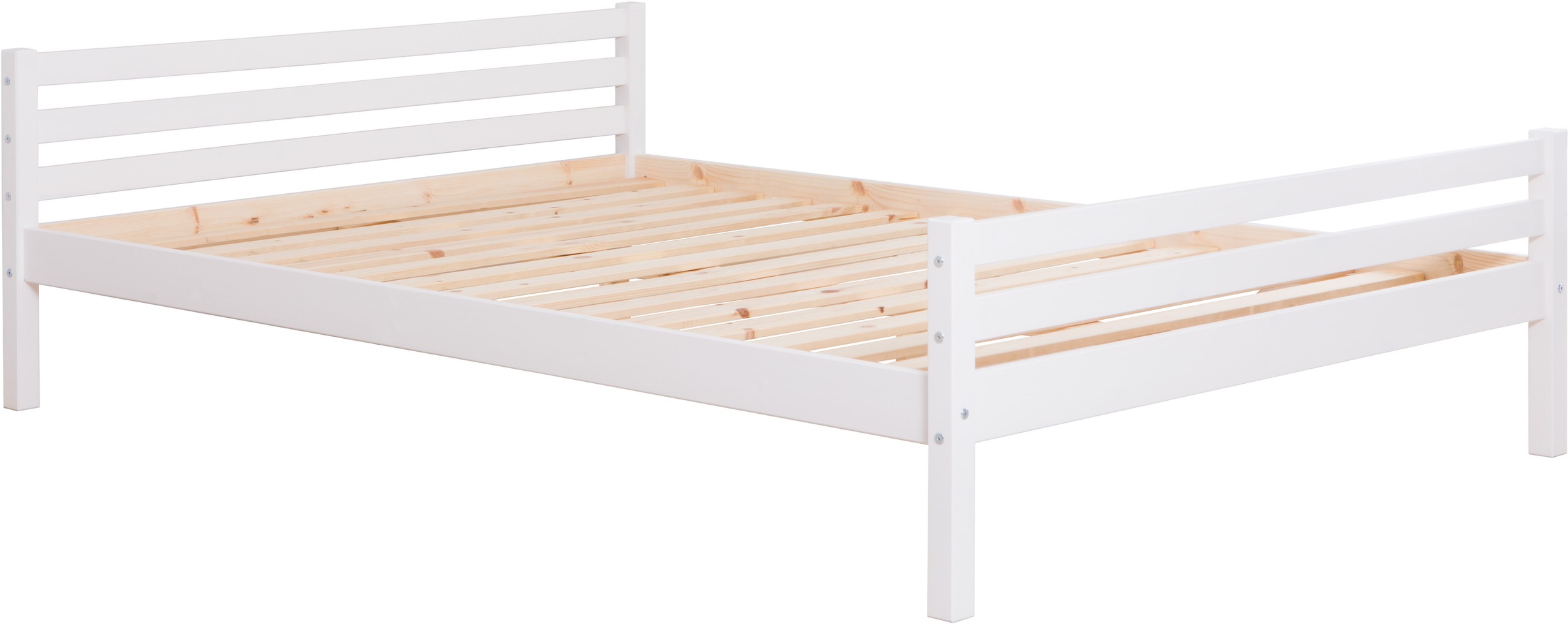 3. Bild von Ticaa Jugendbett, Futonbett in diversen Breiten, Kiefer, mit Rollrost