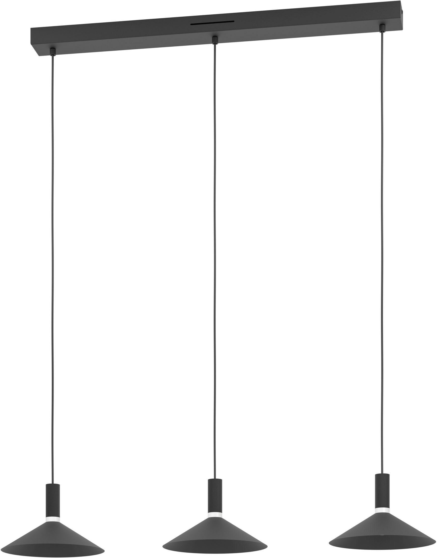 EGLO Hängeleuchte »CONOMAVILLA-Z Pendellampe - Stahl - LED - 3X7,5W - IP20« günstig online kaufen