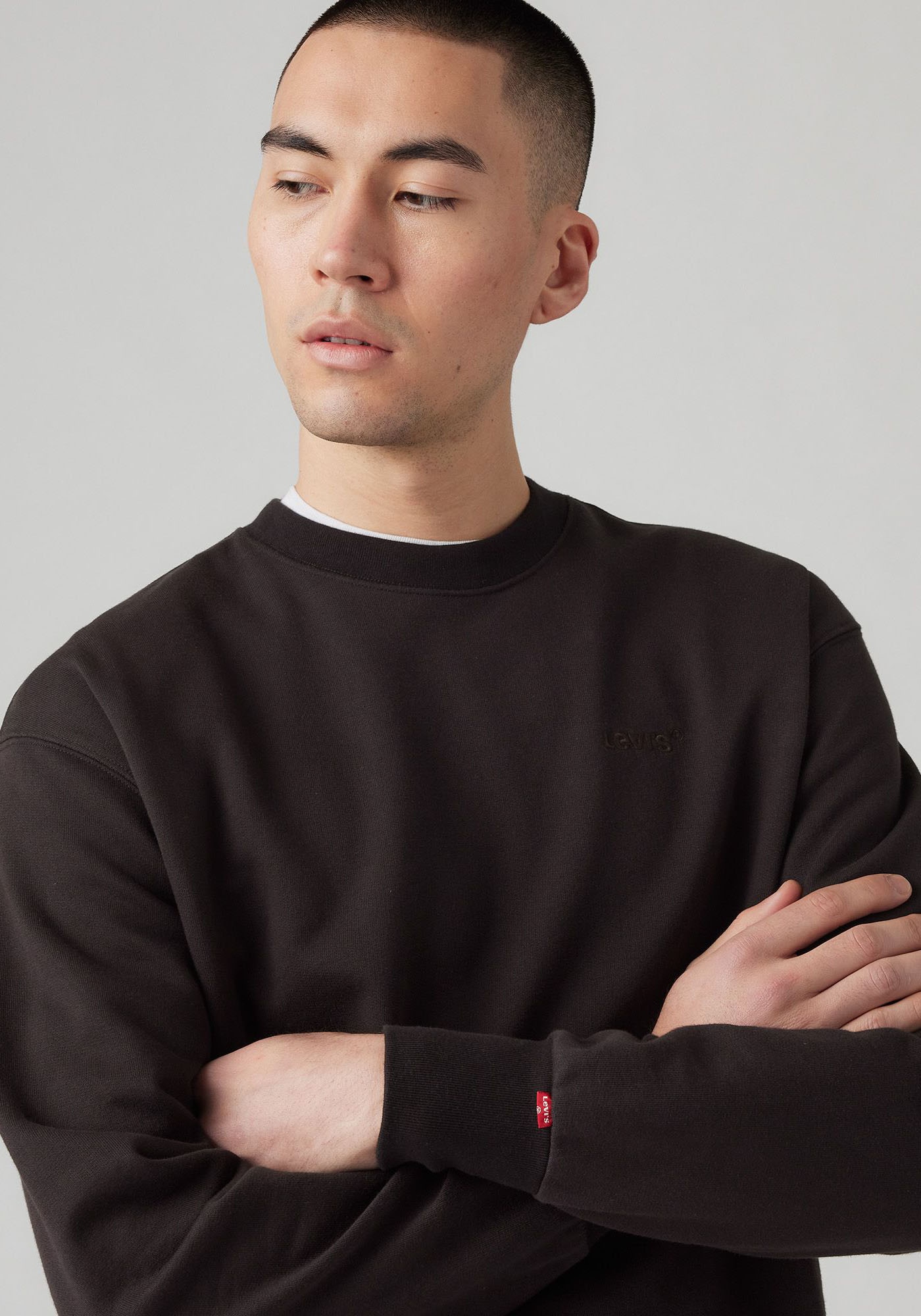 Levi's® Sweatshirt »AUTHENTIC CREW«, mit Logostickerei