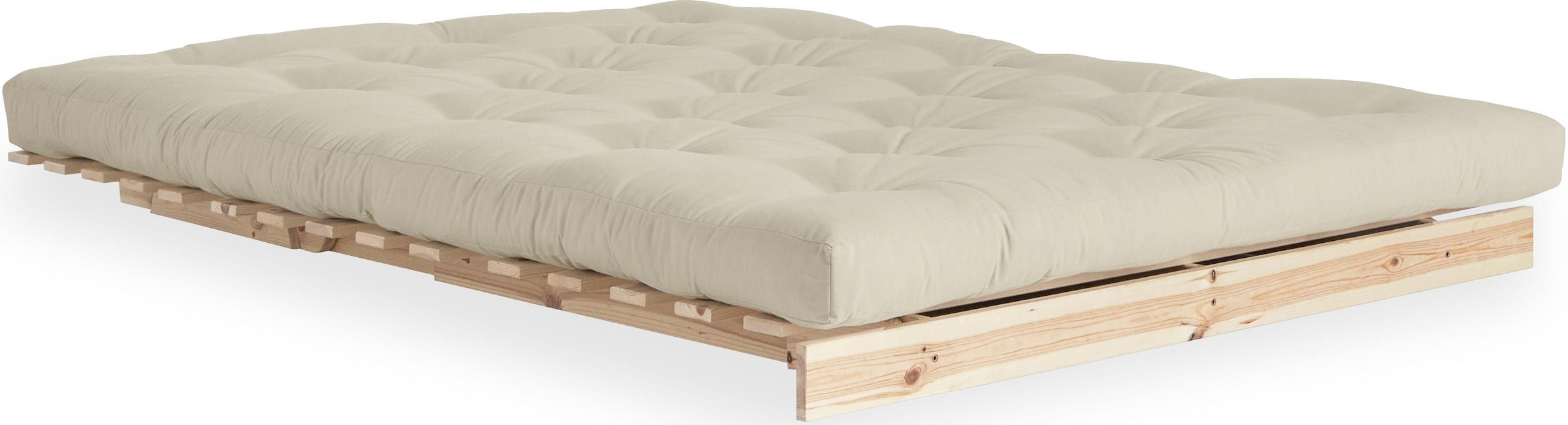 Karup Design Daybett »Roots Schlafsofa, Gästebett, Sofa inkl. Futonmatratze«, Liegefläche 90/140/160 x200 cm, FSC® zertifizierte Kiefer