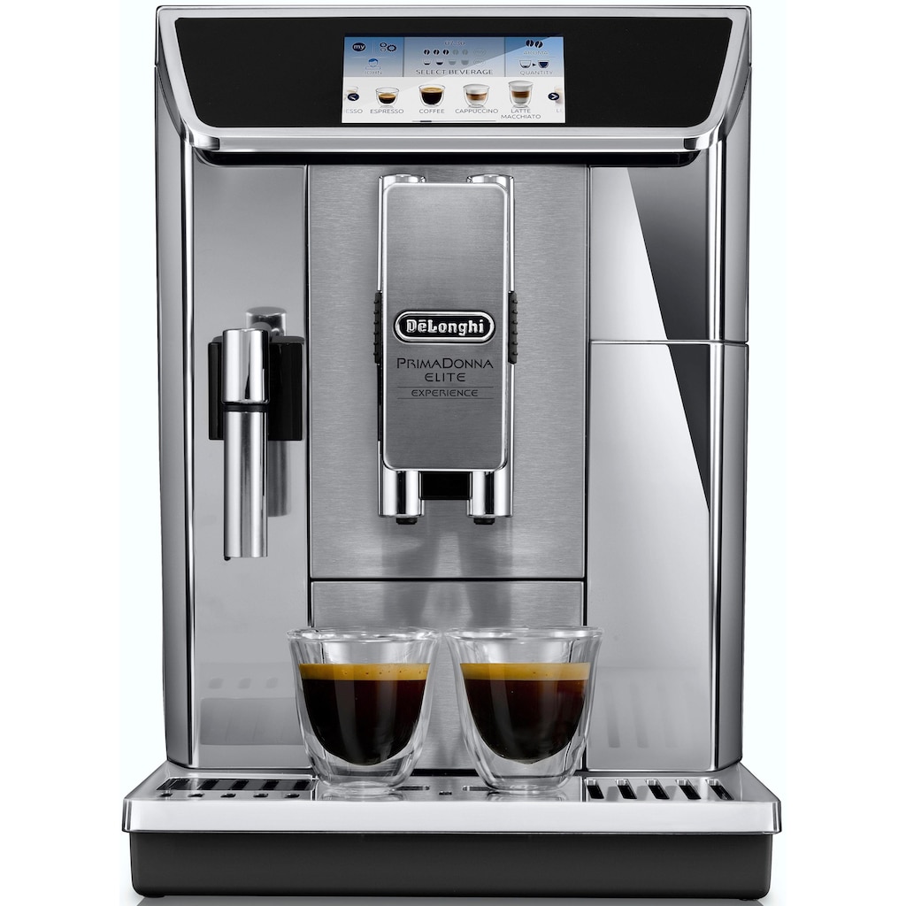 De'Longhi Kaffeevollautomat »PrimaDonna Elite Experience ECAM 656.85.MS«, auch für Kaltgetränkevariationen