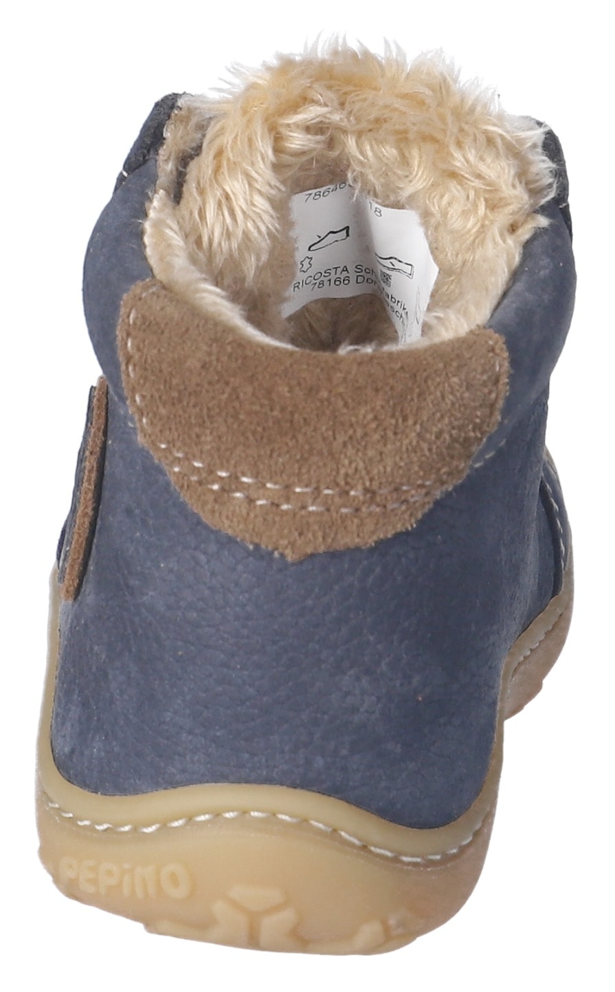 PEPINO by RICOSTA Lauflernschuh »Georgie WMS: Normal«, Winterschuh mit Weiten-Meßsystem, Größenschablone zum Download