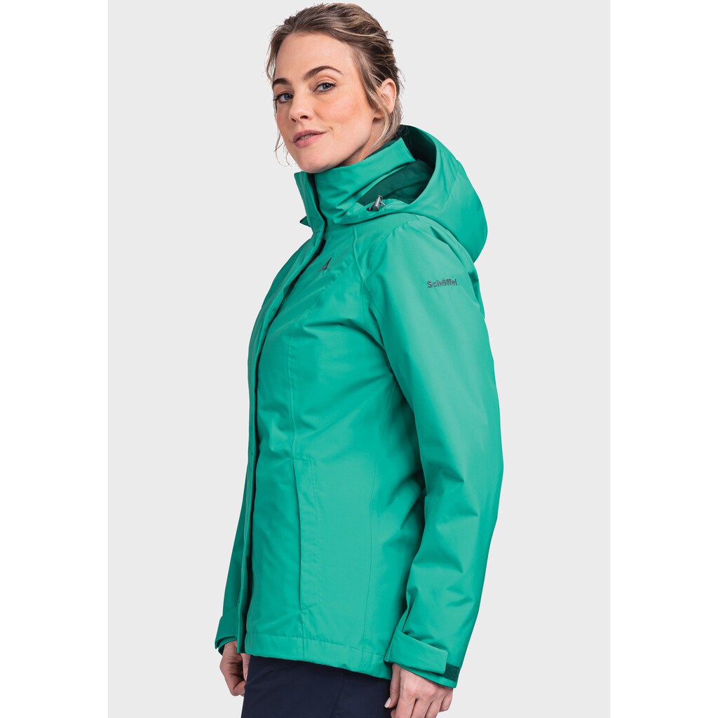 Schöffel Doppeljacke »3in1 Jacket Partinello L«, mit Kapuze