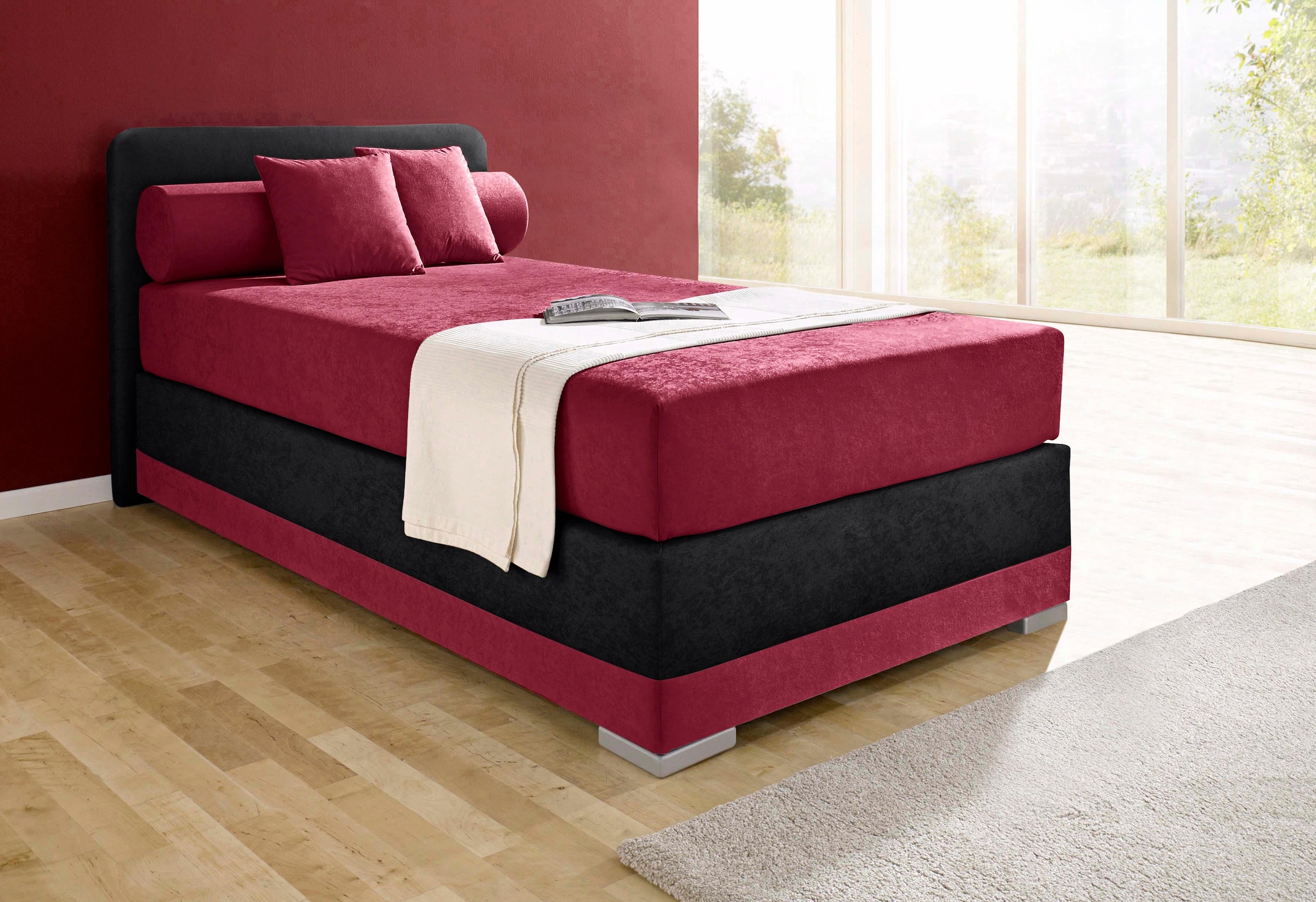 Maintal Boxspringbett »Lago«, in 3 verschiedenen Matratzenarten, H2 oder H3 günstig online kaufen