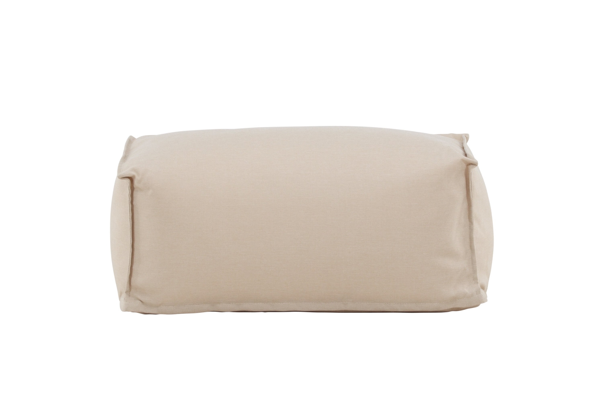 Venture Home Gartenlounge-Hocker »Redang, Outdoor-Hocker 75 × 40 × 33 cm in Beige, belastbar bis 150 kg« Loungehocker, Olefin-Bezug, Polystyrol-Füllung, kompakt, vielseitig